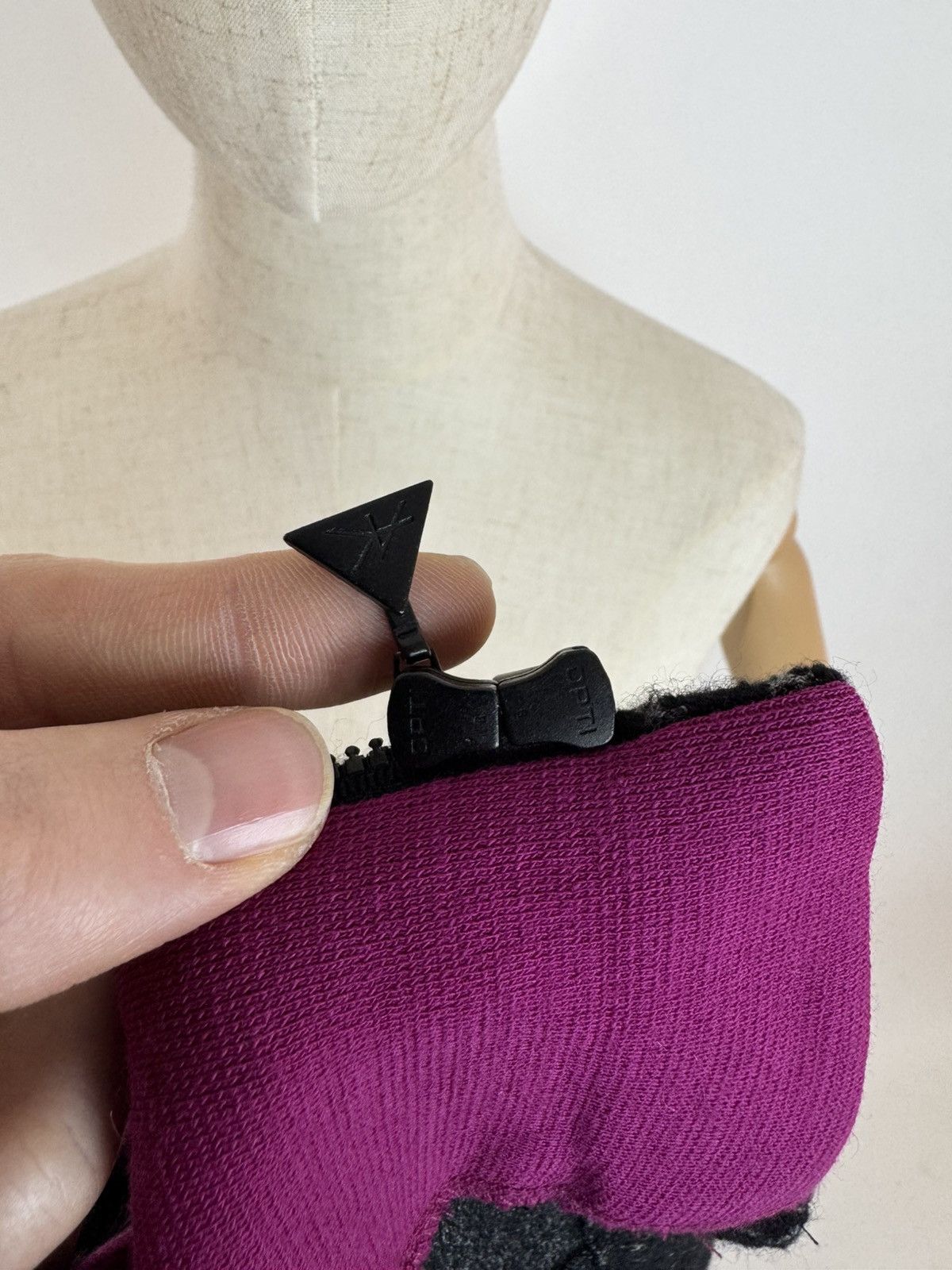 Annikki Karvinen × Designer × Handmade ANNIKKI KARVINEN Wool Zipper Cardigan Blazer Jacket Handmade Size L / US 10 / IT 46 - 7 Thumbnail