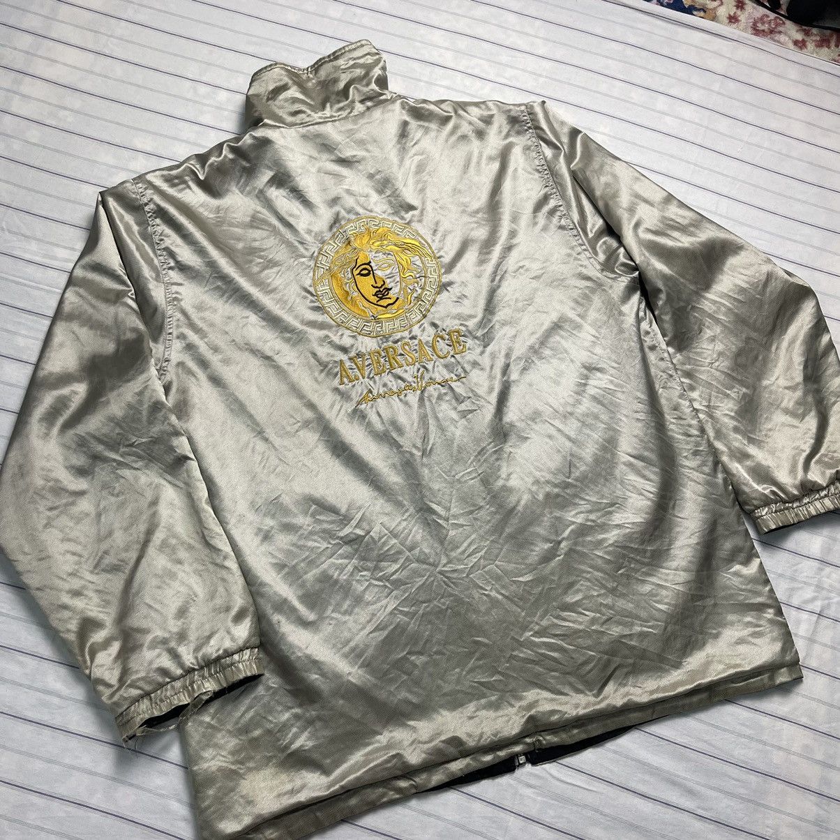 Vintage Distress A.Versace Size US L / EU 52-54 / 3 - 2 Thumbnail
