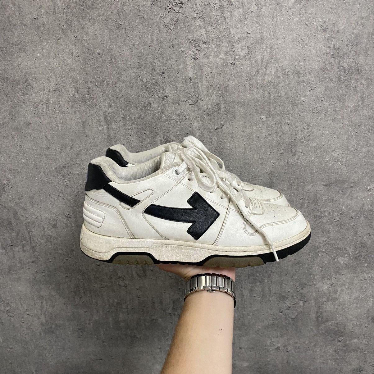 Off-White Off White Out of Office Shoes White/Black Size US 11 / EU 44 - 1 Thumbnail