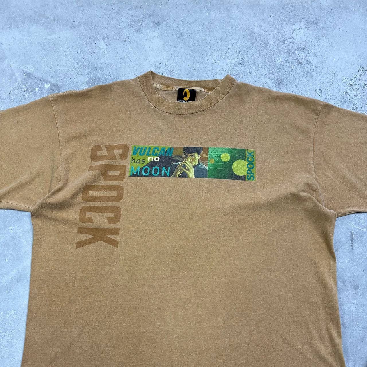 Sci-Fi Fantasy Vintage 1997 Star Trek Spock Vulcan Has No Moon Sci-Fi Shirt Size US XL / EU 56 / 4 - 4 Thumbnail