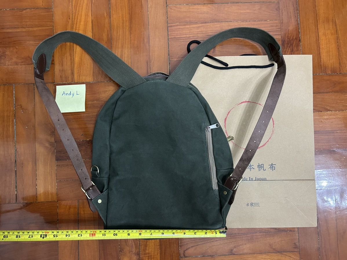 Japanese Brand （日乃本帆布）hinomotohanpu vintage backpack Size ONE SIZE - 4 Thumbnail