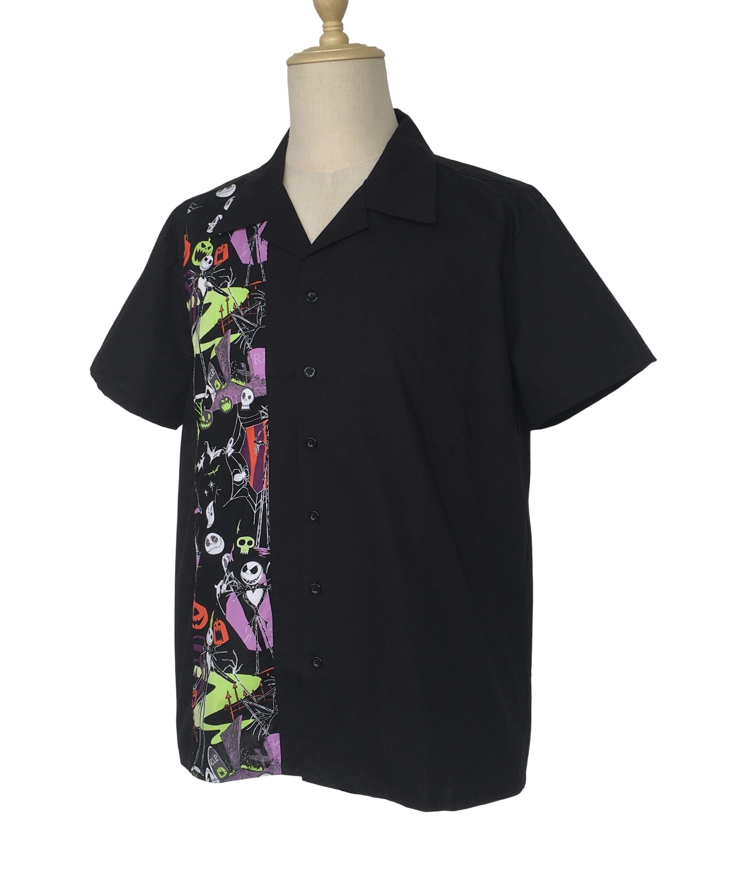 Other Novelty Design Men Shirt Rockabilly Casual Tops ﻿ Size US L / EU 52-54 / 3 - 3 Thumbnail