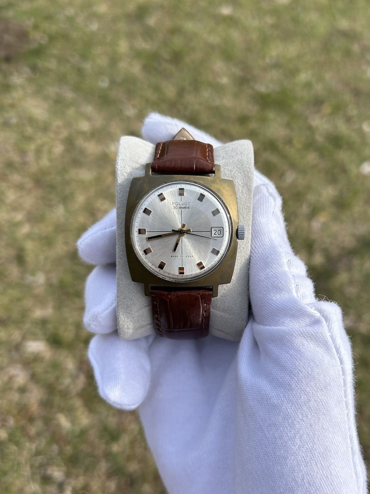 Vintage Vintage Watch Poljot Automatic Mechanical Soviet USSR 1980s Size ONE SIZE - 2 Thumbnail