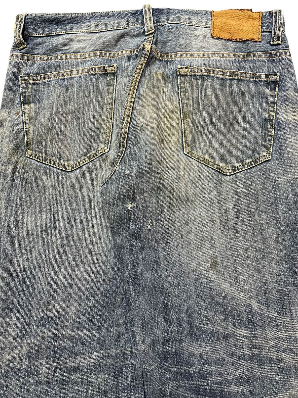 Japanese Brand Vintage Japanese Brand Mud Wash Distressed Baggy Jeans Size US 35 - 6 Thumbnail