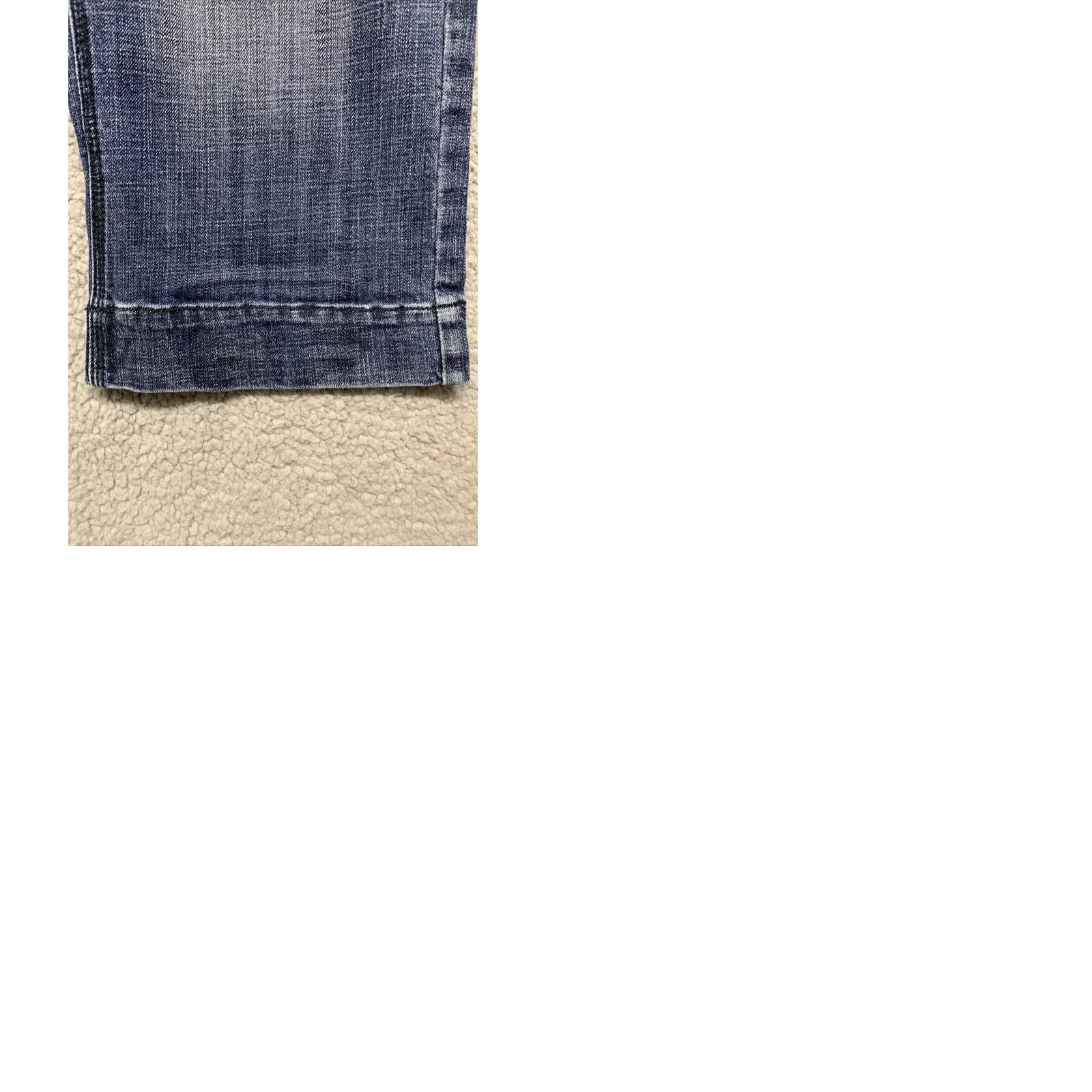 Denime Refuge Premium Womens Capri Jeans Denim Medium Wash Size 9 Stretch Blue 5-Pocket Regular Womens Size 30" / US 8 / IT 44 - 10 Thumbnail