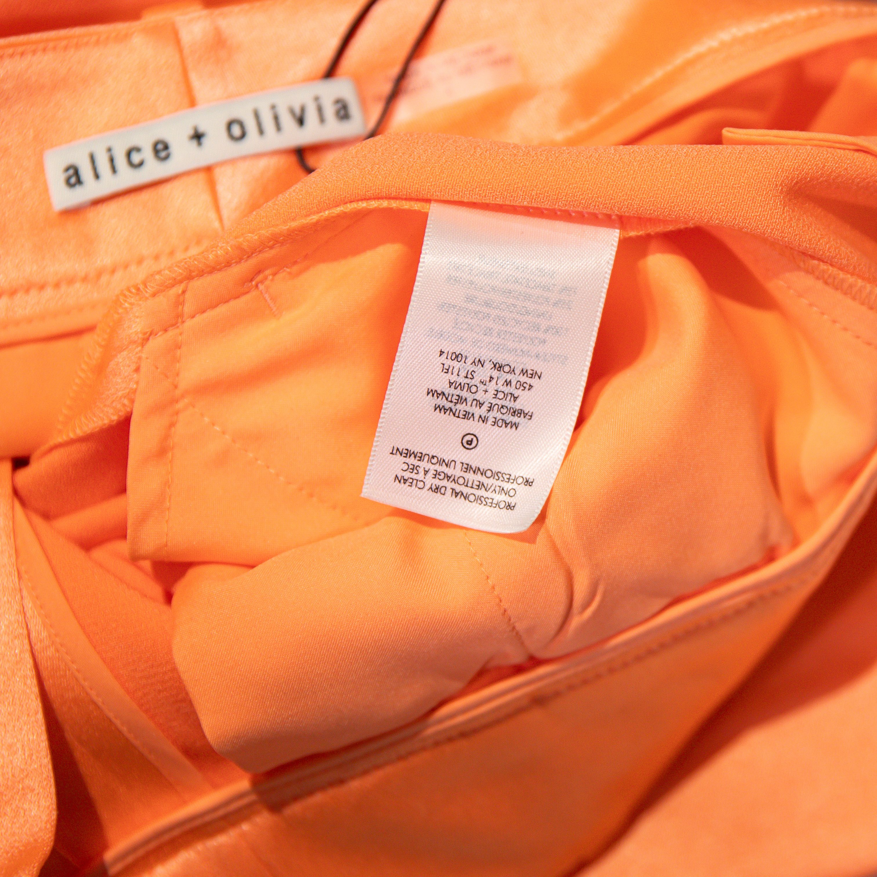 Alice + Olivia NEW Alice + Olivia Eric Low Rise Wide Leg Size 27" / US 4 / IT 40 - 5 Thumbnail