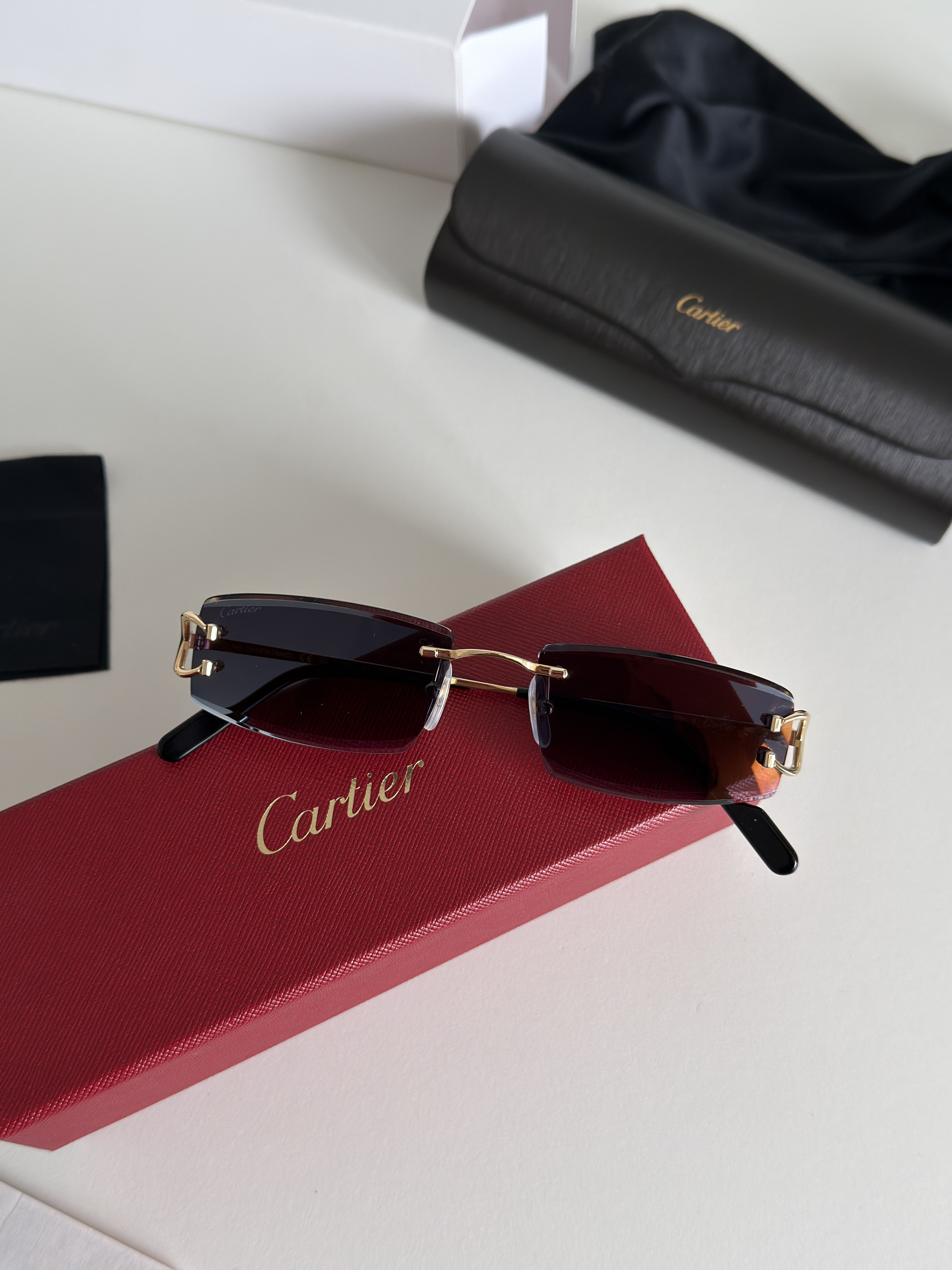 Cartier Cartier C-classic sunglasses Size ONE SIZE - 3 Thumbnail