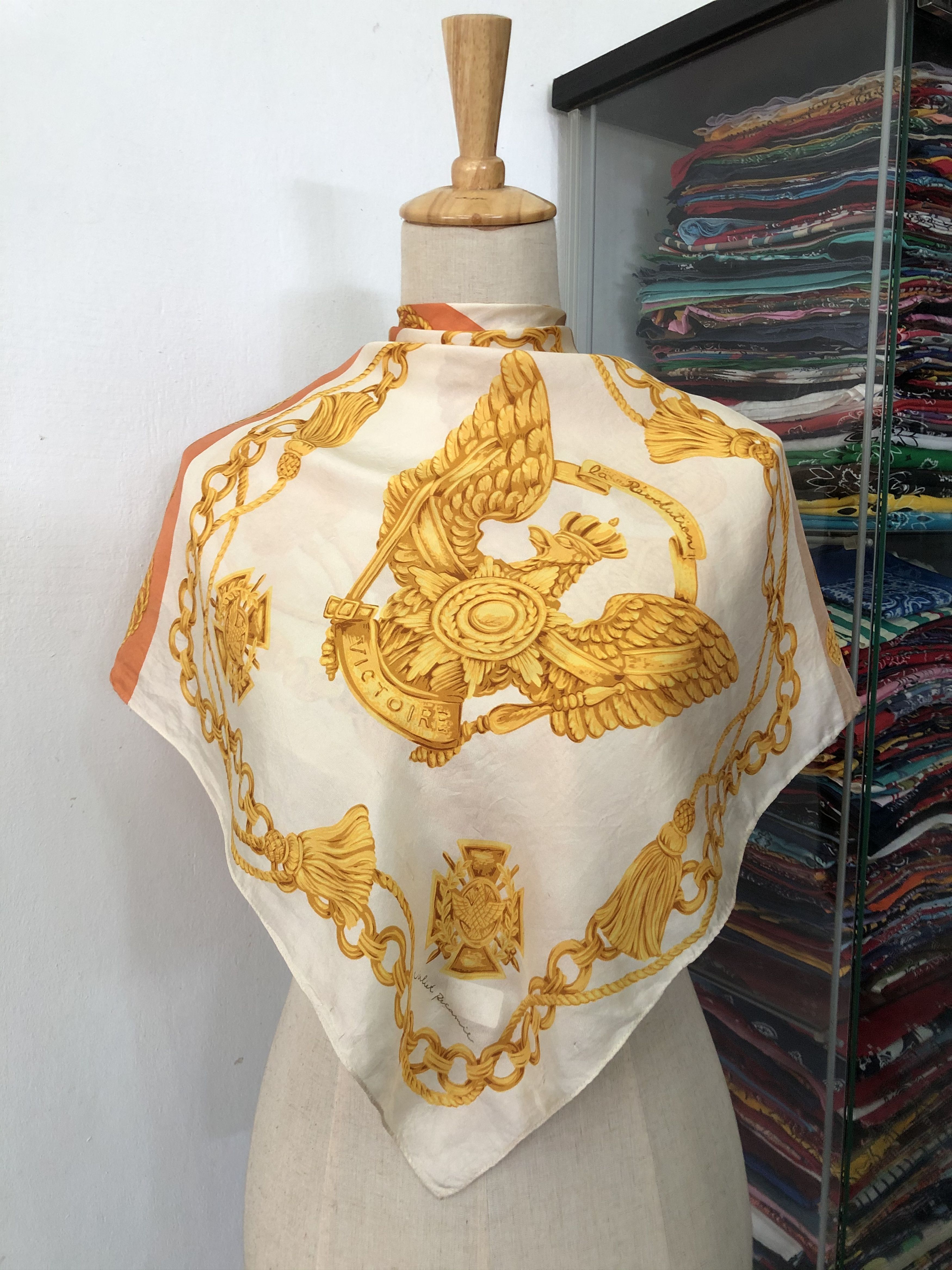 Vintage Vintage Juliet Recamier Silk Scarf Size ONE SIZE - 1 Thumbnail