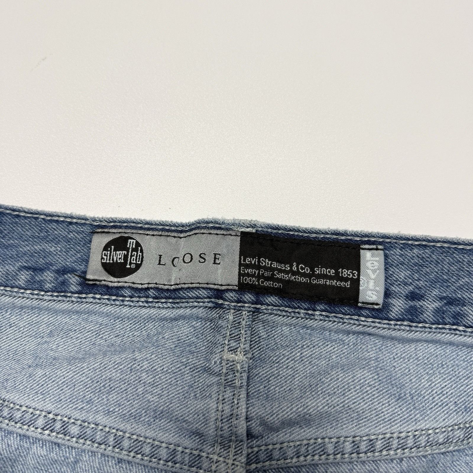 Levi's Vintage Levis Silvertabs Loose Fit Jeans Mens 38x32 Baggy Size US 38 / EU 54 - 12 Thumbnail