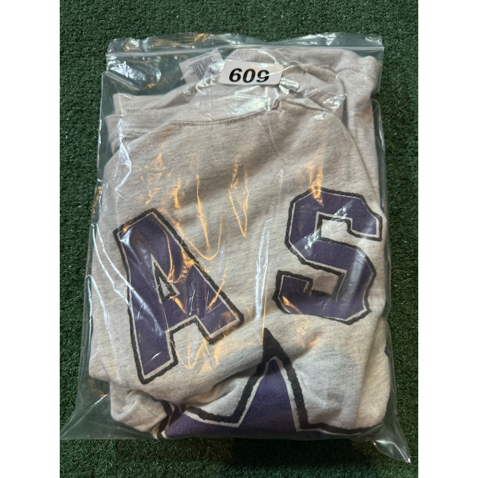 Other Vintage Fast Tee Star Purple Vintage Sz Large Grey Size US L / EU 52-54 / 3 - 3 Thumbnail