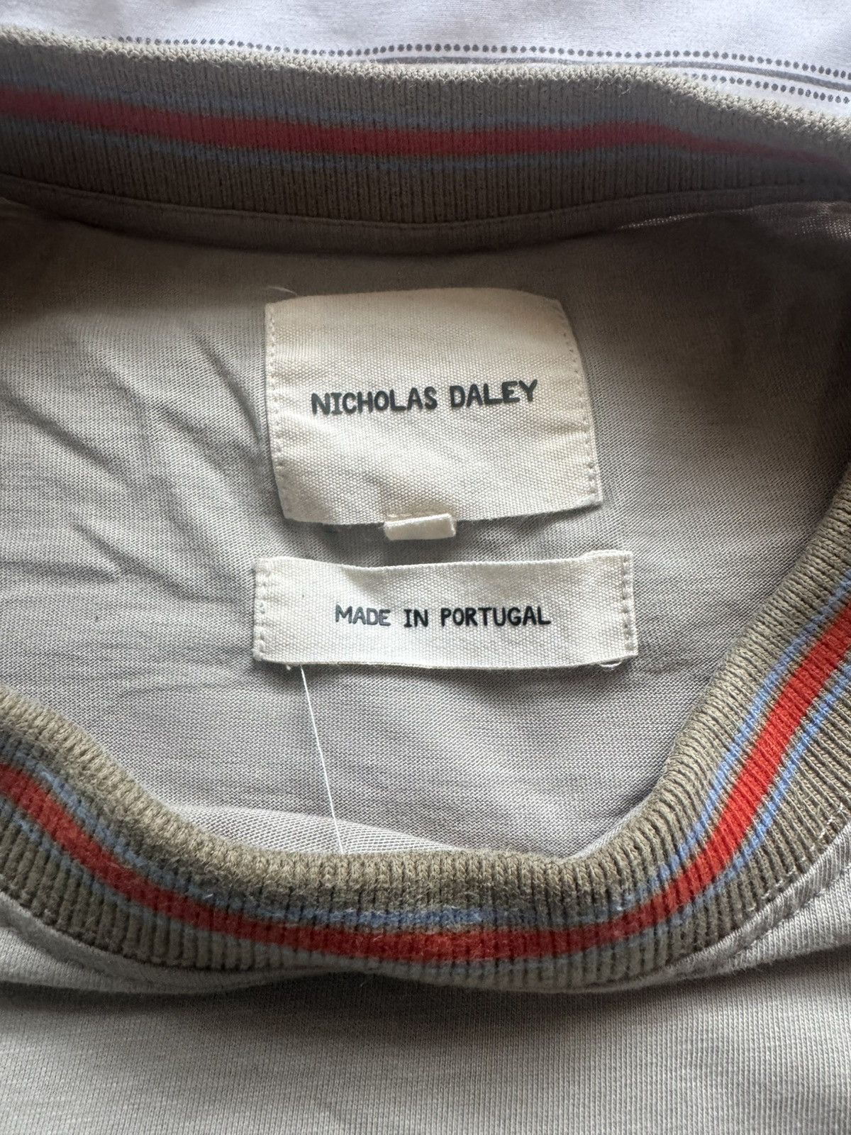 Nicholas Daley Nicholas Daley Graphic Long Sleeve Shirt Olive Green Large Size US L / EU 52-54 / 3 - 4 Thumbnail