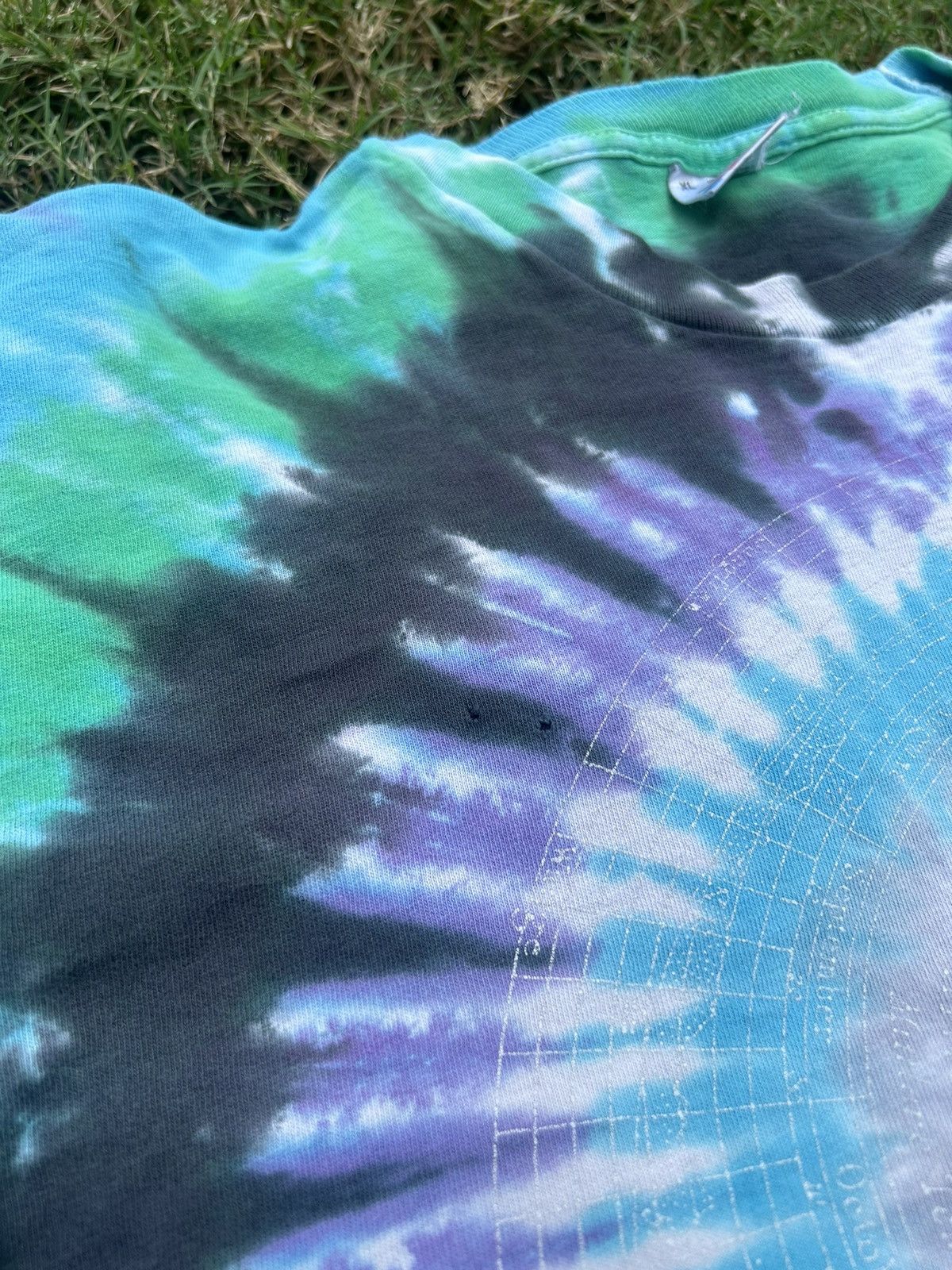 Band Tees × Grateful Dead × Vintage Vintage 1990s GRATEFUL DEAD 25th Anniversary Tour Shirt Size US XL / EU 56 / 4 - 5 Thumbnail