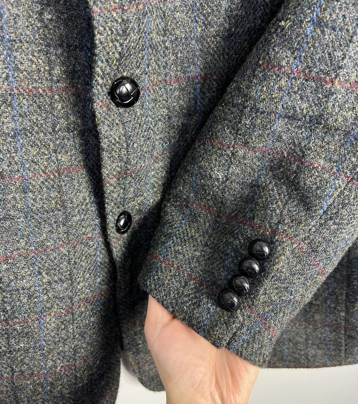 Harris Tweed Harris Tweed Wool Jacket, 100% Wool Size US L / EU 52-54 / 3 - 4 Thumbnail
