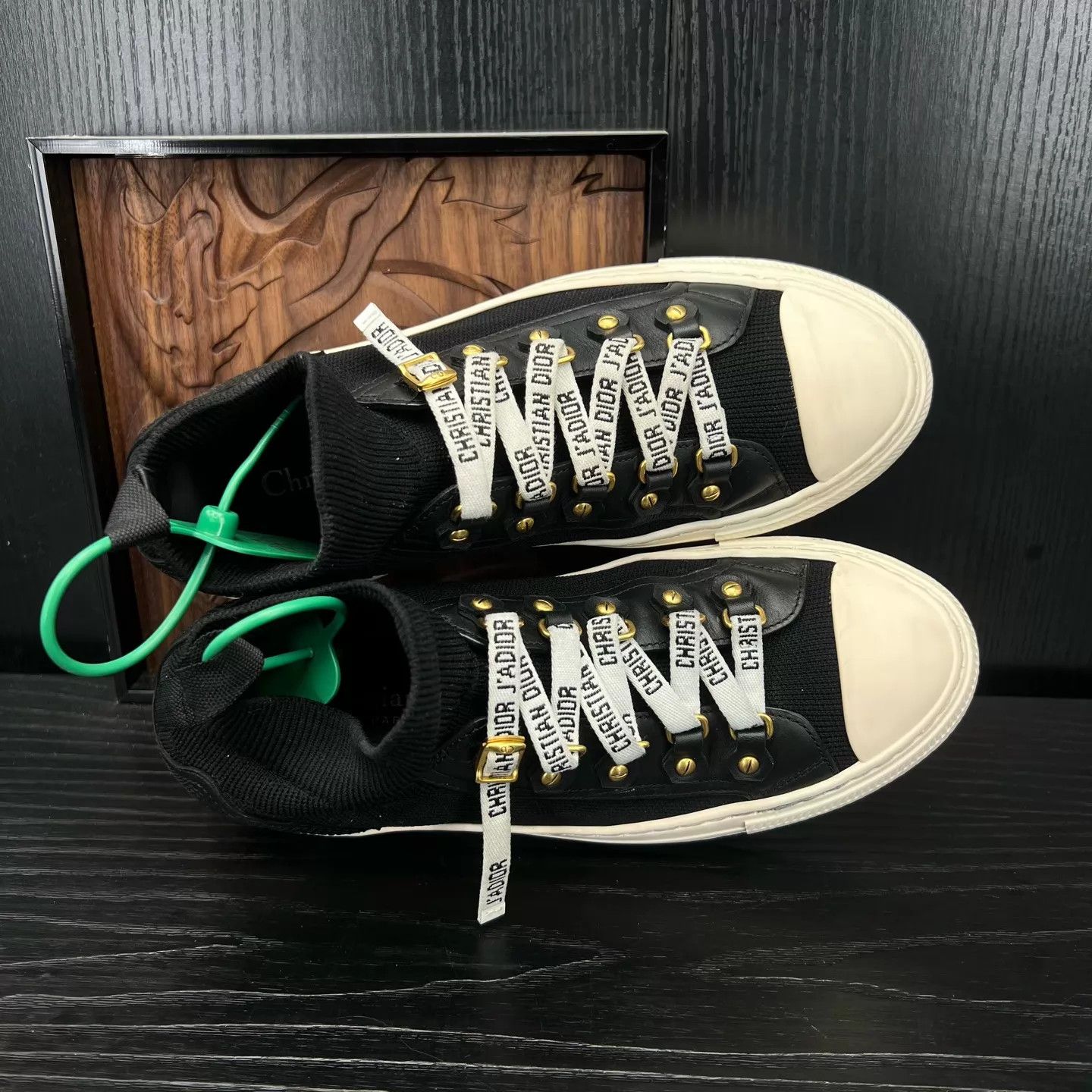 Dior Dior Walk Woven Black 36.5 Size US 6 / IT 36 - 5 Thumbnail