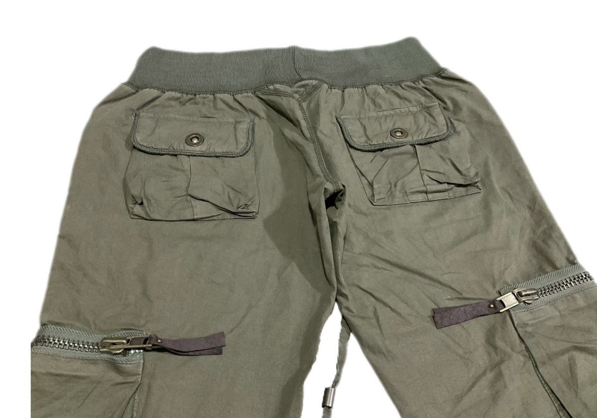 If Six Was Nine × Japanese Brand × Le Grande Bleu (L.G.B.) 🔥Y2K Archived G.O.A. Flared Cargo Pants Zipper Multi Pockets Size US 30 / EU 46 - 7 Thumbnail