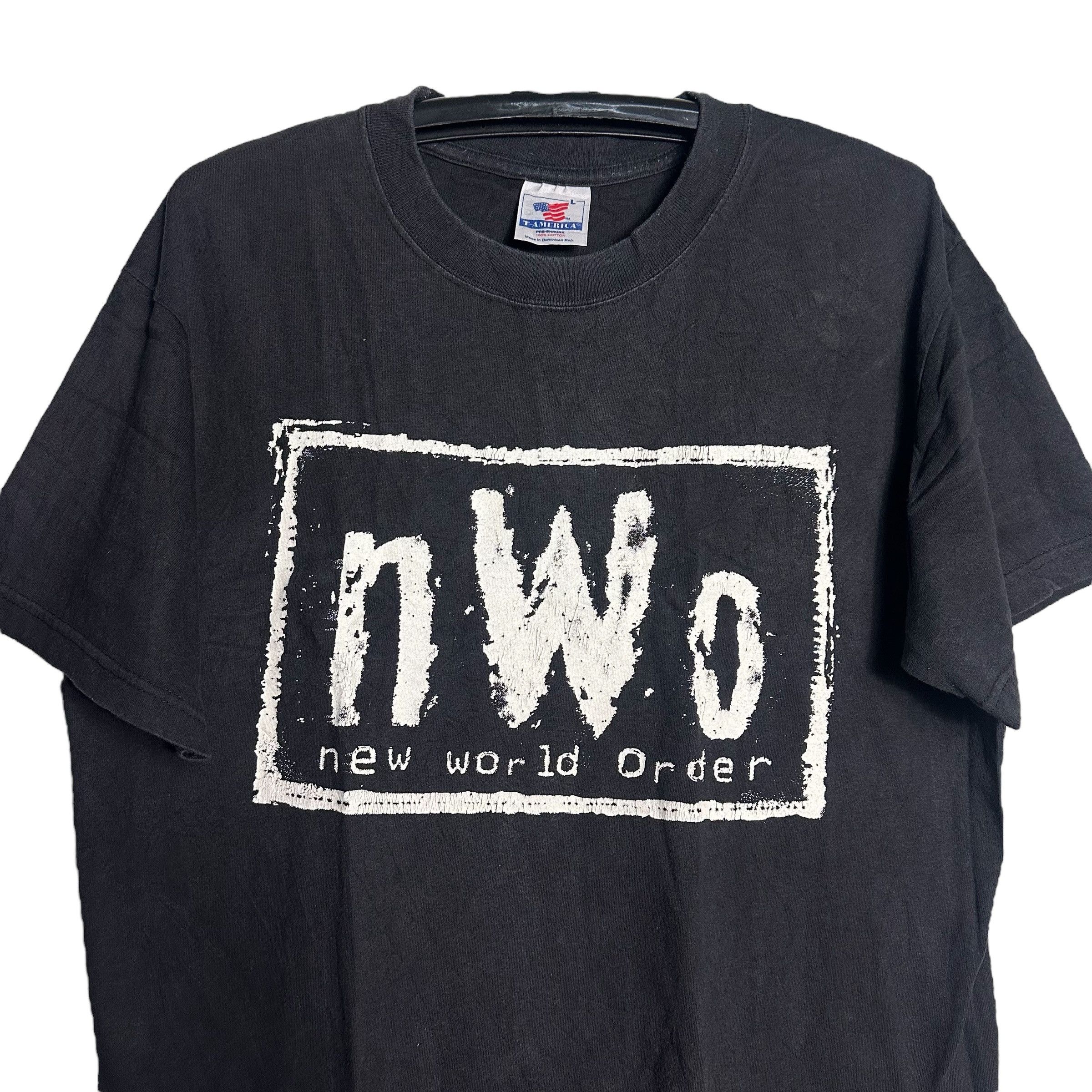 Vintage × WCW/nWo × WWF 🔥RARE🔥Vintage The New World Order NWO Spell Out T-shirt Size US L / EU 52-54 / 3 - 2 Thumbnail