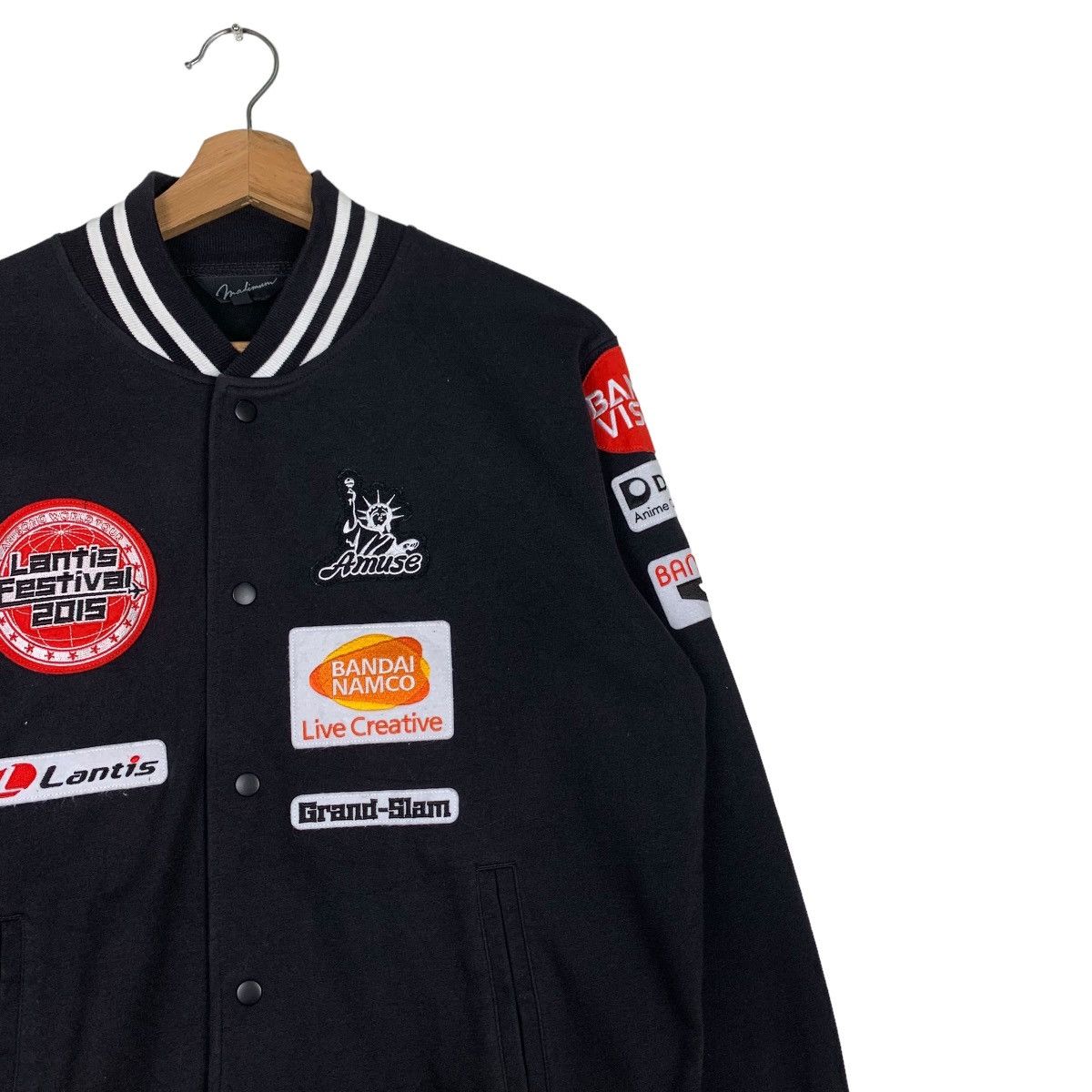 Japanese Brand Lantis Festival Anisong World Tour Patches Jacket #0436-C20 Size US M / EU 48-50 / 2 - 5 Thumbnail