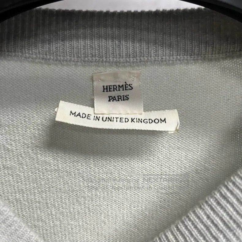 Hermes Hermes Gray and Green Color Block Geometric Pattern Knit S Size XS / US 0-2 / IT 36-38 - 3 Thumbnail