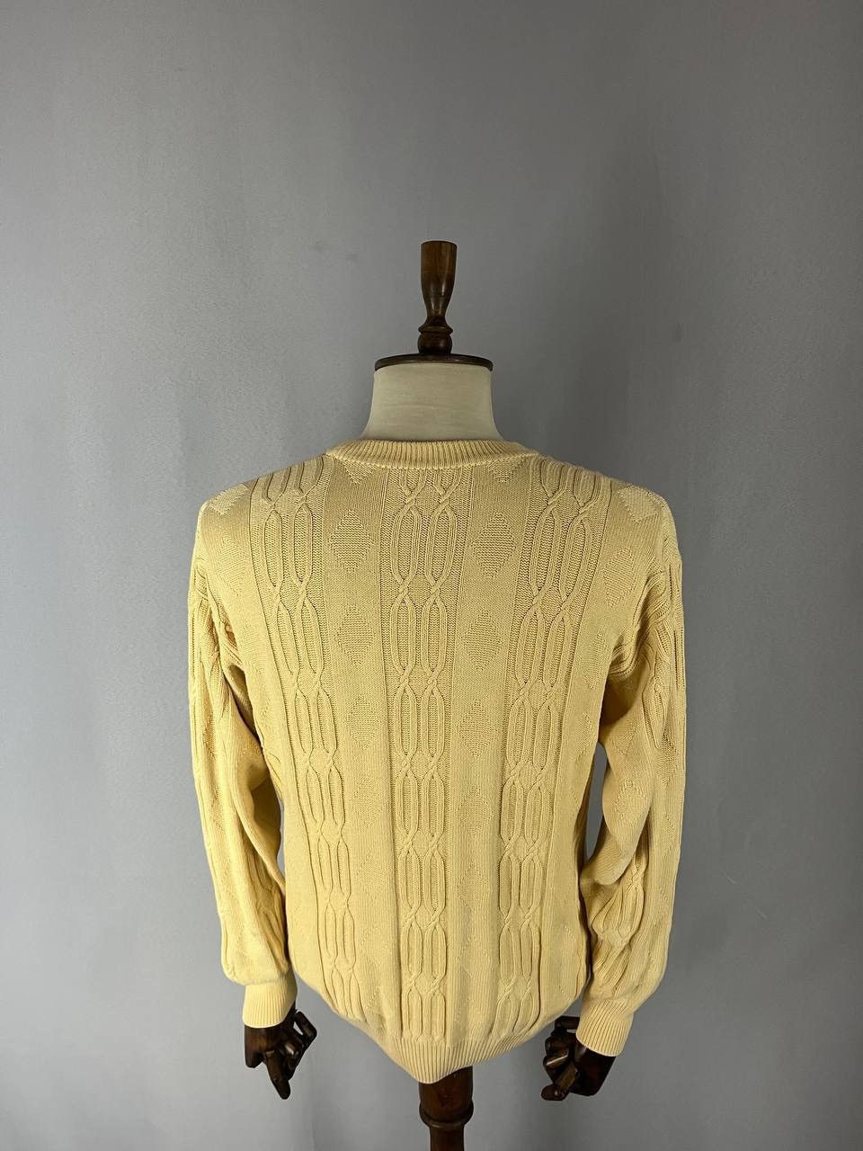 Burberry Burberry Vintage Sweater Yellow Rare Size US XL / EU 56 / 4 - 9 Thumbnail