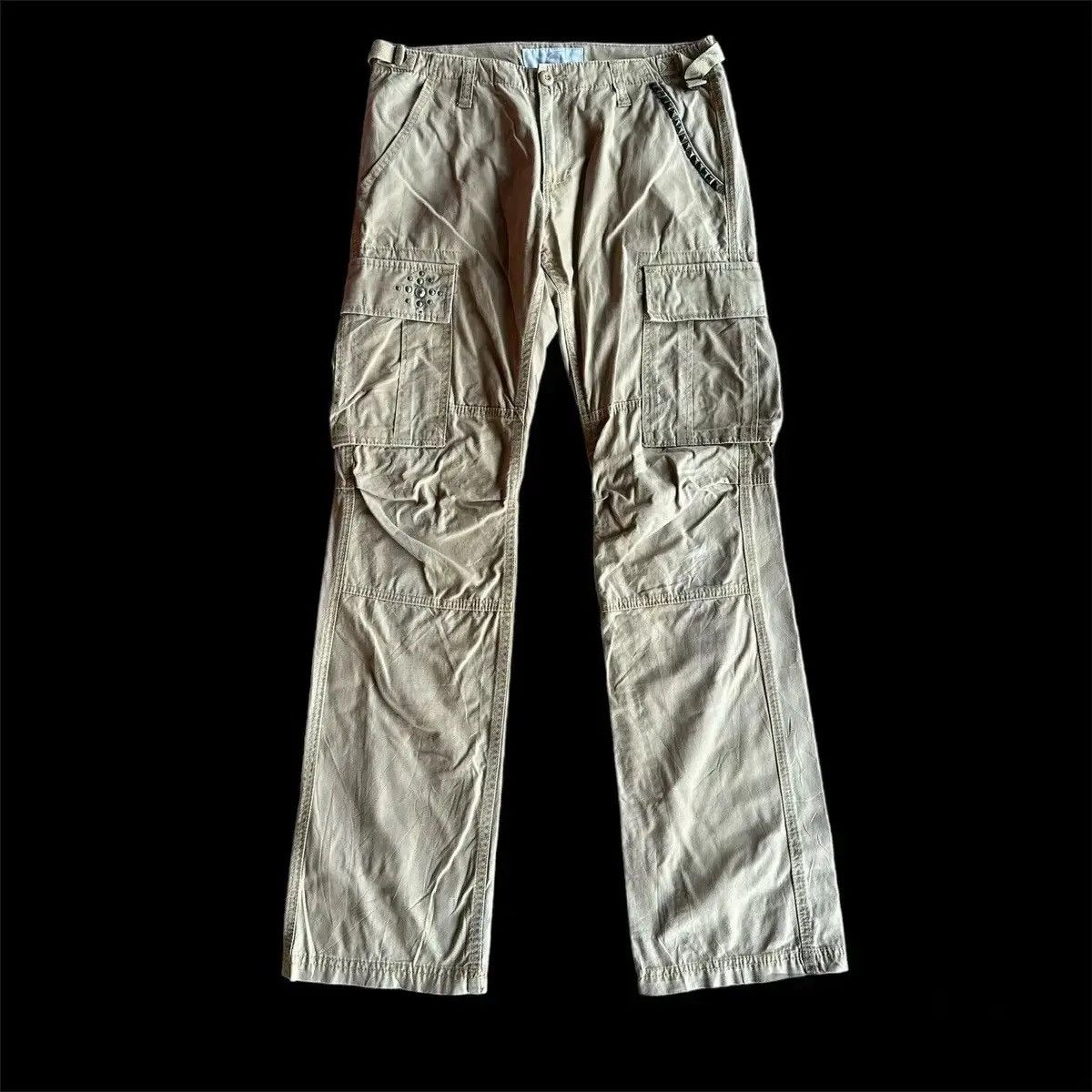Infinite Archives W32 L33 🔥 FLARE/BOOTCUT NEUTRALINFINITY SPIKY STUDDED CARGO Size US 32 / EU 48 - 1 Thumbnail
