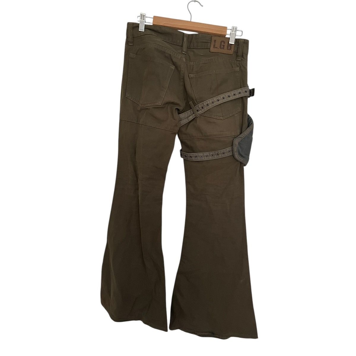 Le Grande Bleu (L.G.B.) Lgb green holster pants Size US 30 / EU 46 - 4 Thumbnail