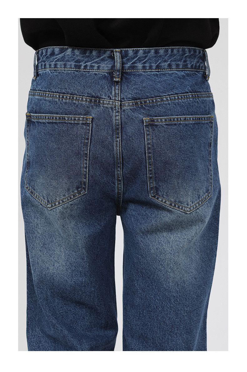 Japanese Brand × Jean Japanese style straight zipper design jeans Size US 32 / EU 48 - 6 Thumbnail