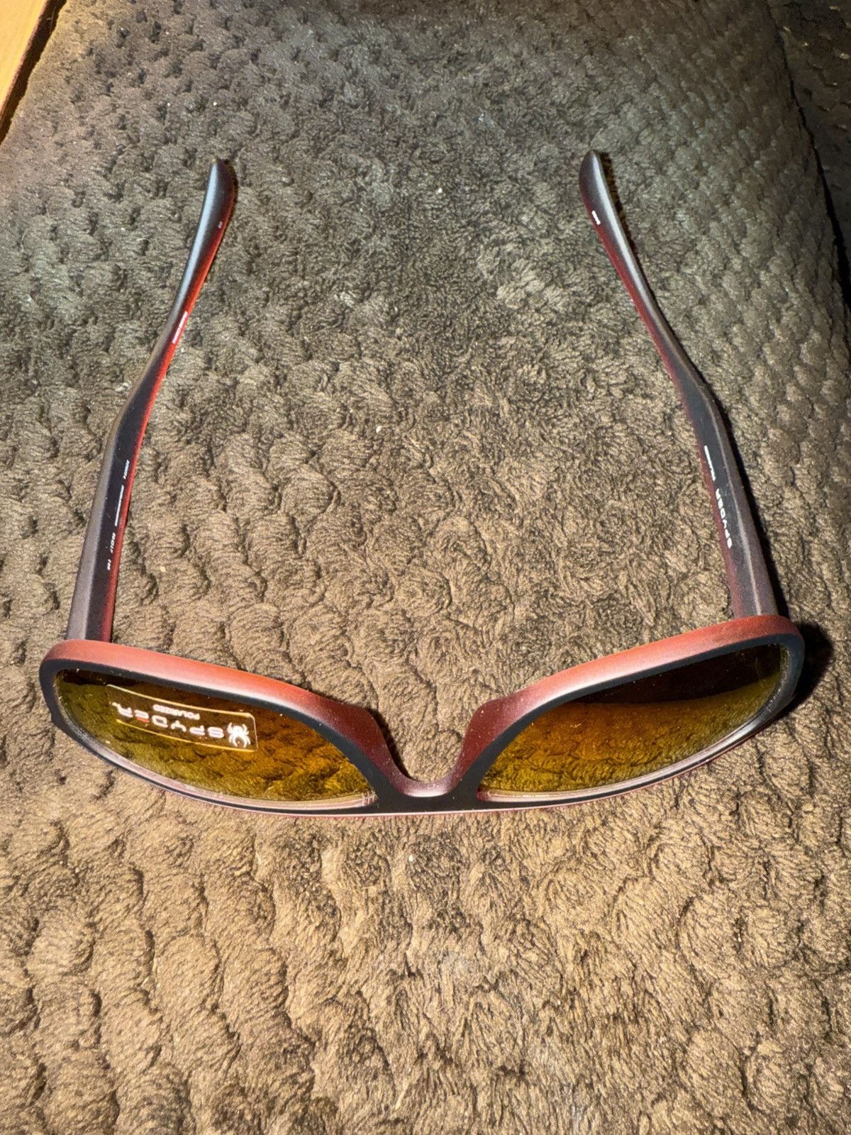 Spyder Spyder “Black Diamond” Polarized red mirror tint NEW! sp6014 Size 46 - 12 Thumbnail