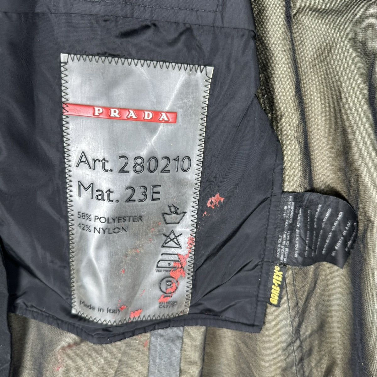 Prada 🌟PRADA GORETEX HOODIE LIGHT ZIPPER JACKET Size US S / EU 44-46 / 1 - 11 Thumbnail