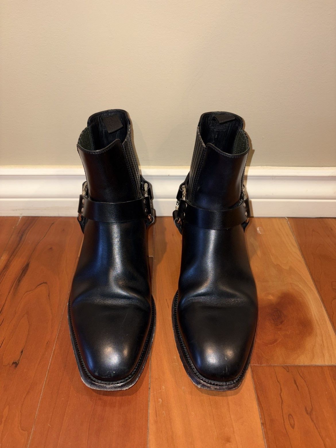 McQ Alexander McQueen alexander McQueen Hammered ring cowboy boots Size US 8 / EU 41 - 4 Thumbnail