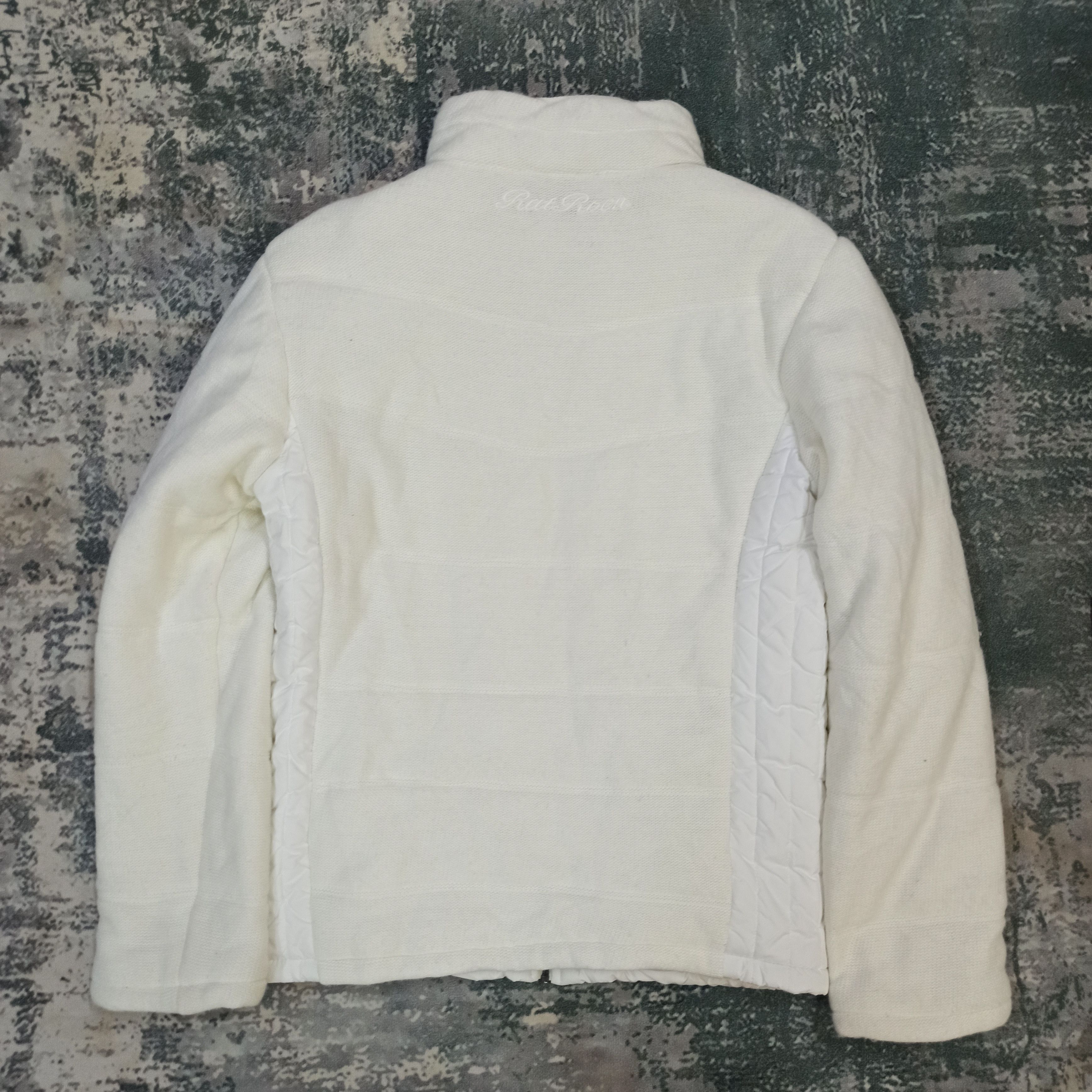 Roen Rat Roen Padded Down Jacket Full White Size US L / EU 52-54 / 3 - 6 Thumbnail