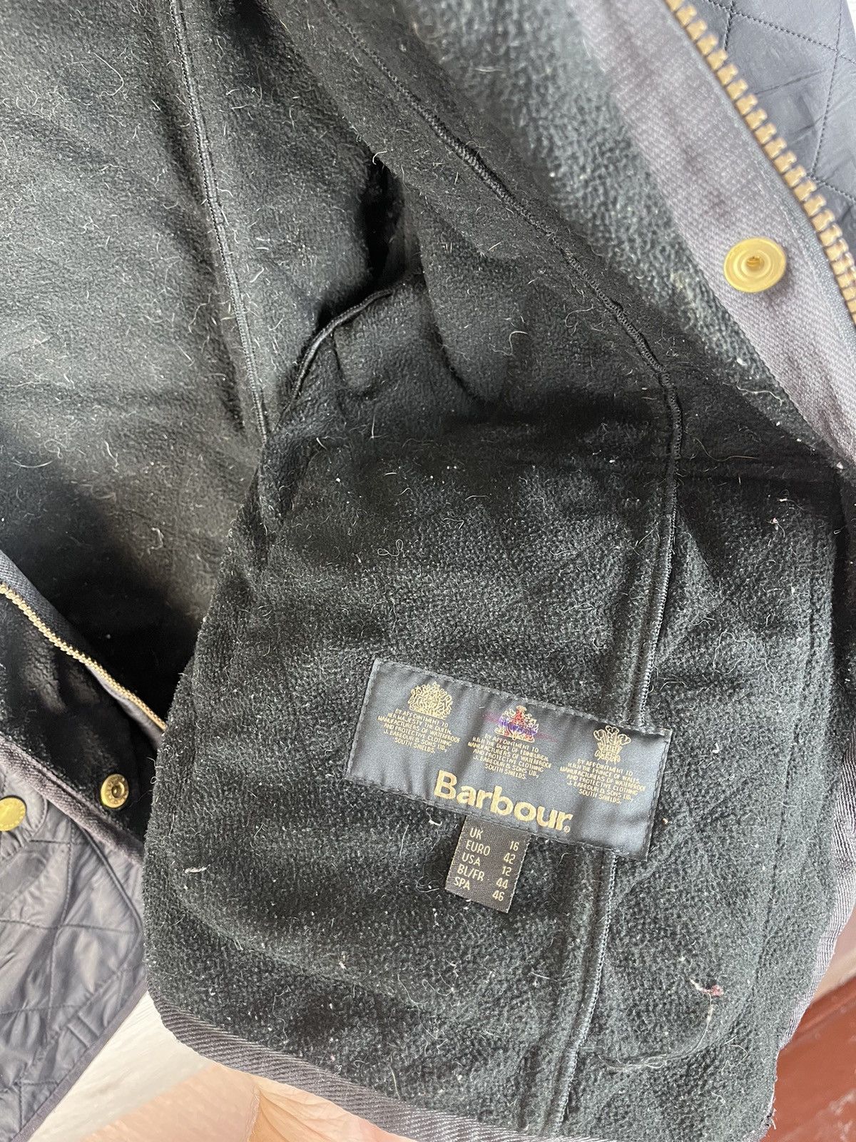 Barbour Vintage women’s jacket Barbour International size UK10 Y2K Size M / US 6-8 / IT 42-44 - 7 Thumbnail