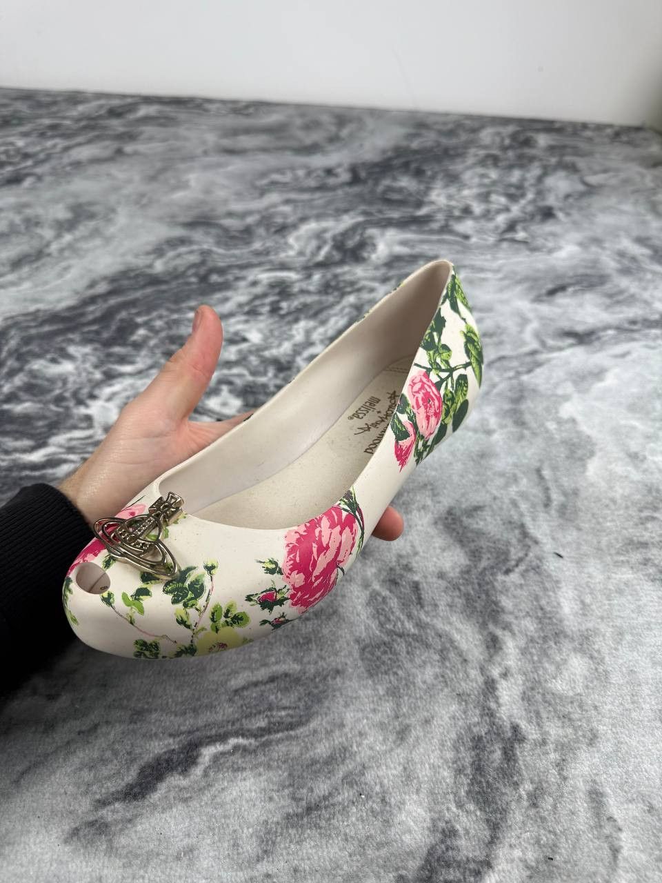 Vivienne Westwood Vivienne Westwood Anglomania x Melissa Floral Flats Size US 9 / IT 39 - 9 Thumbnail