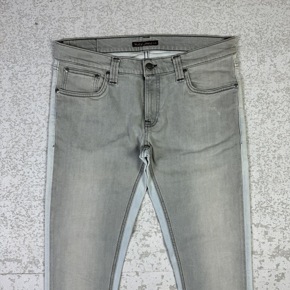 Nudie Jeans 🔥Nudie Tight Long John 2 tone Jeans Size US 32 / EU 48 - 6 Thumbnail