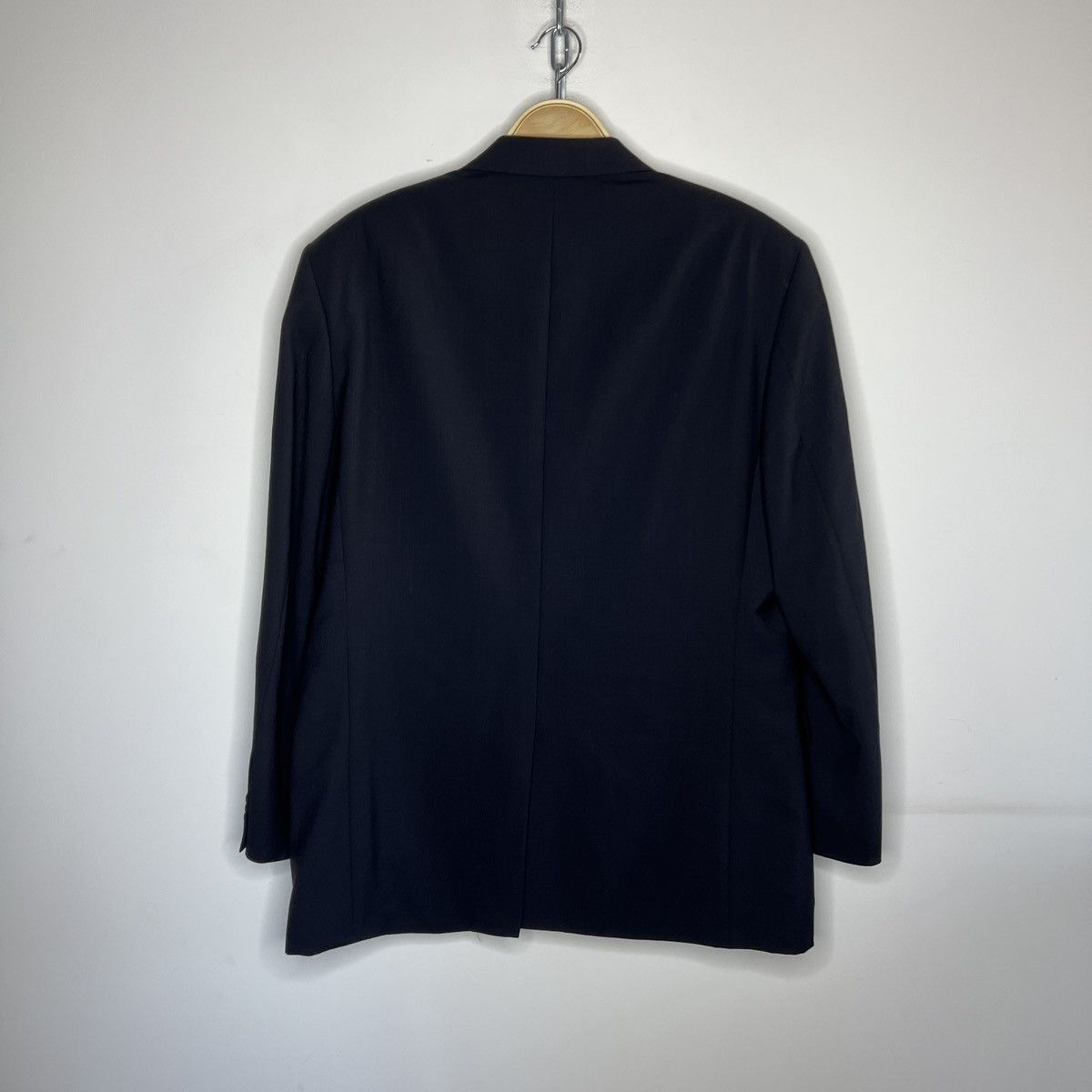 Balmain × Vintage Vintage BALMAIN Black Blazer Wool Jacket L size 42r Size 42R - 11 Thumbnail