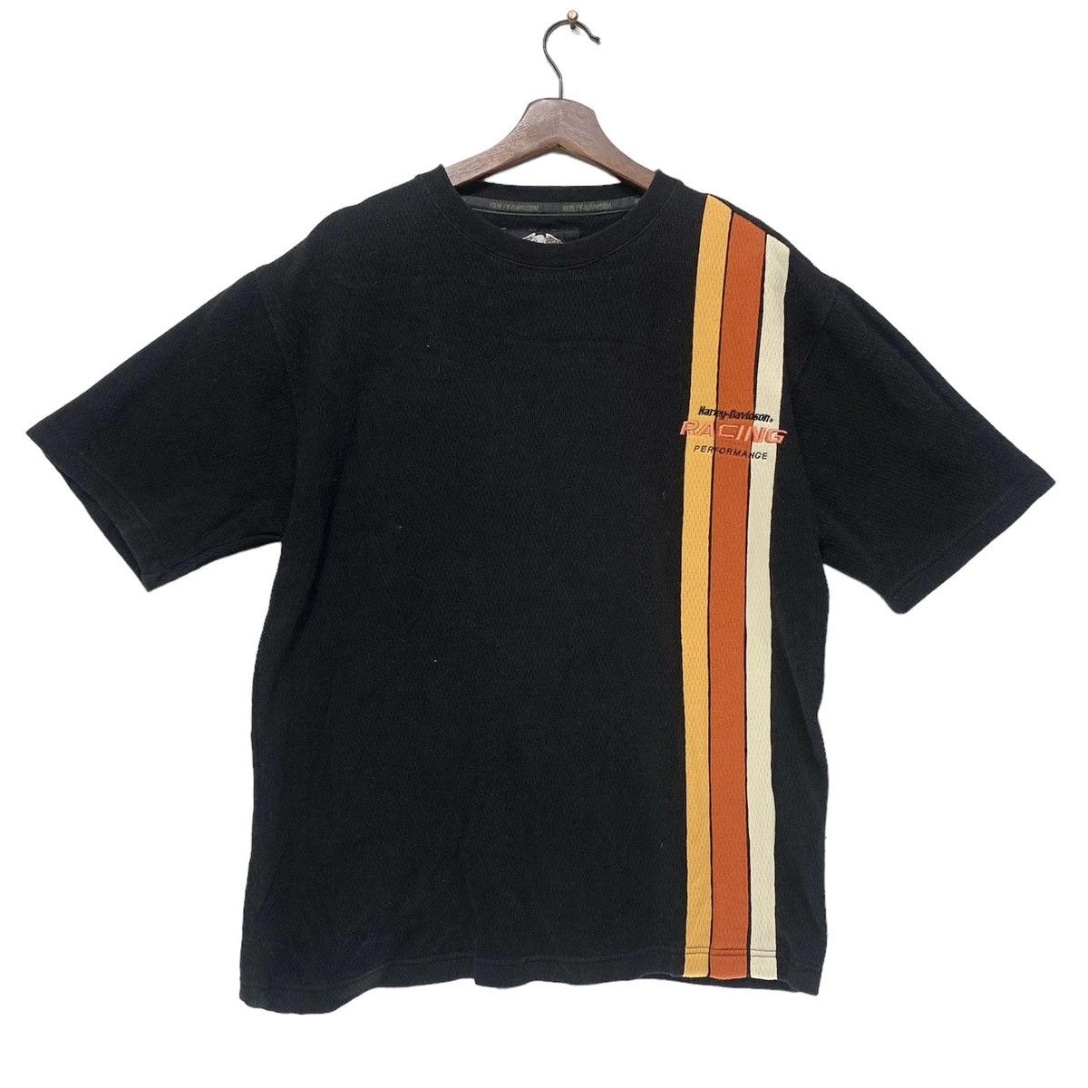 Harley Davidson Harley Davidson Racing Striped Tshirt Size US L / EU 52-54 / 3 - 1 Thumbnail