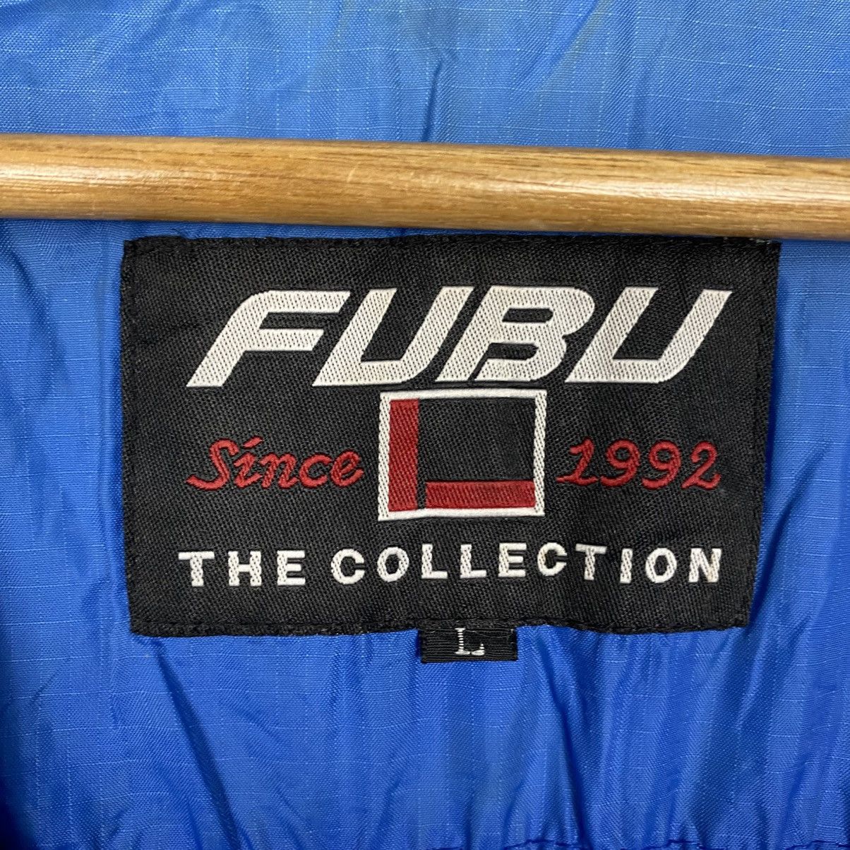 Fubu 📌Vintage Light Zipper Jacket Fubu Big Logo Embroidery Size US L / EU 52-54 / 3 - 21 Thumbnail