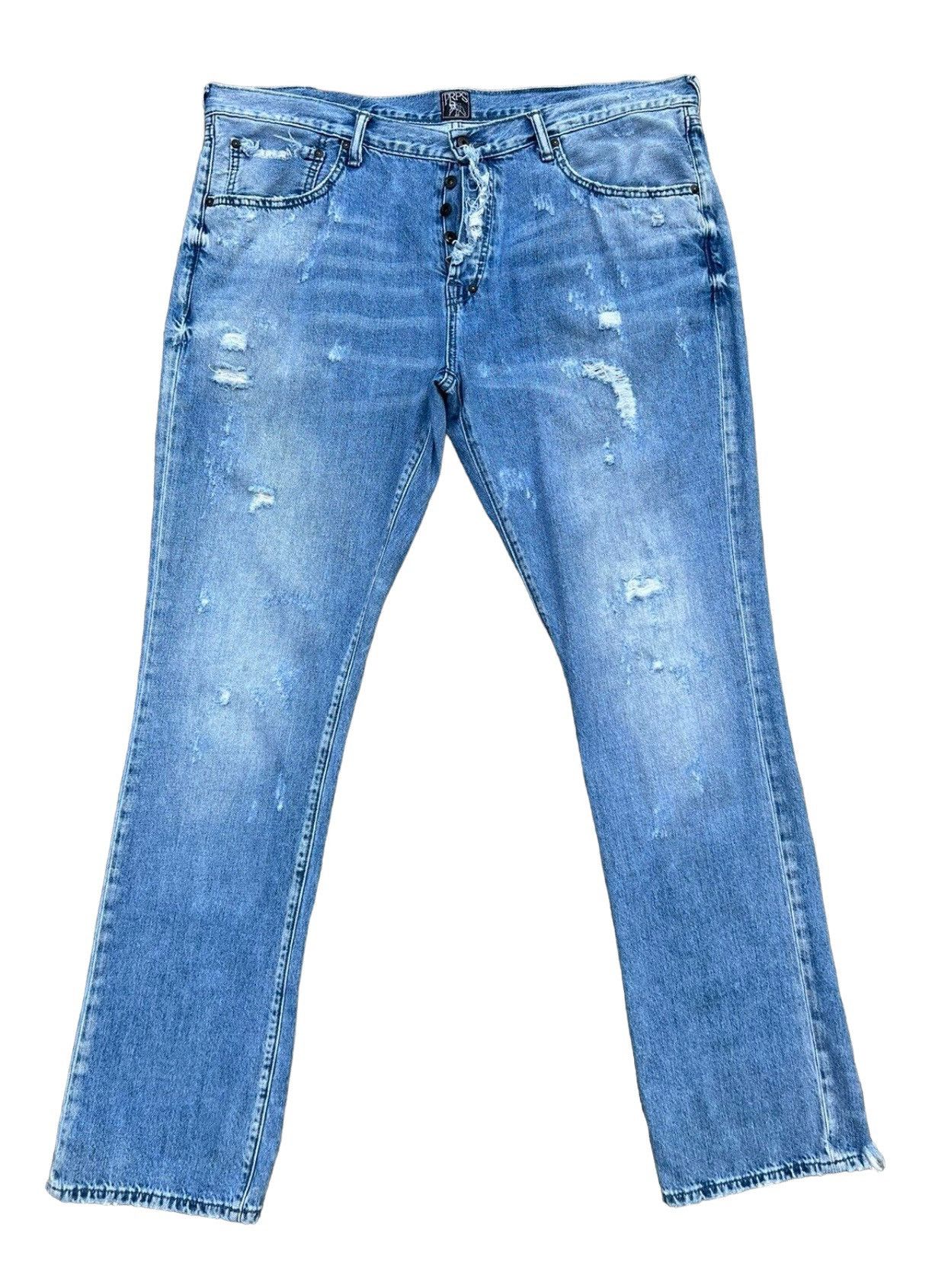 Prps Vintage PRPS Rips Distress Denim Demon Fit Jeans Size US 40 / EU 56 - 1 Thumbnail