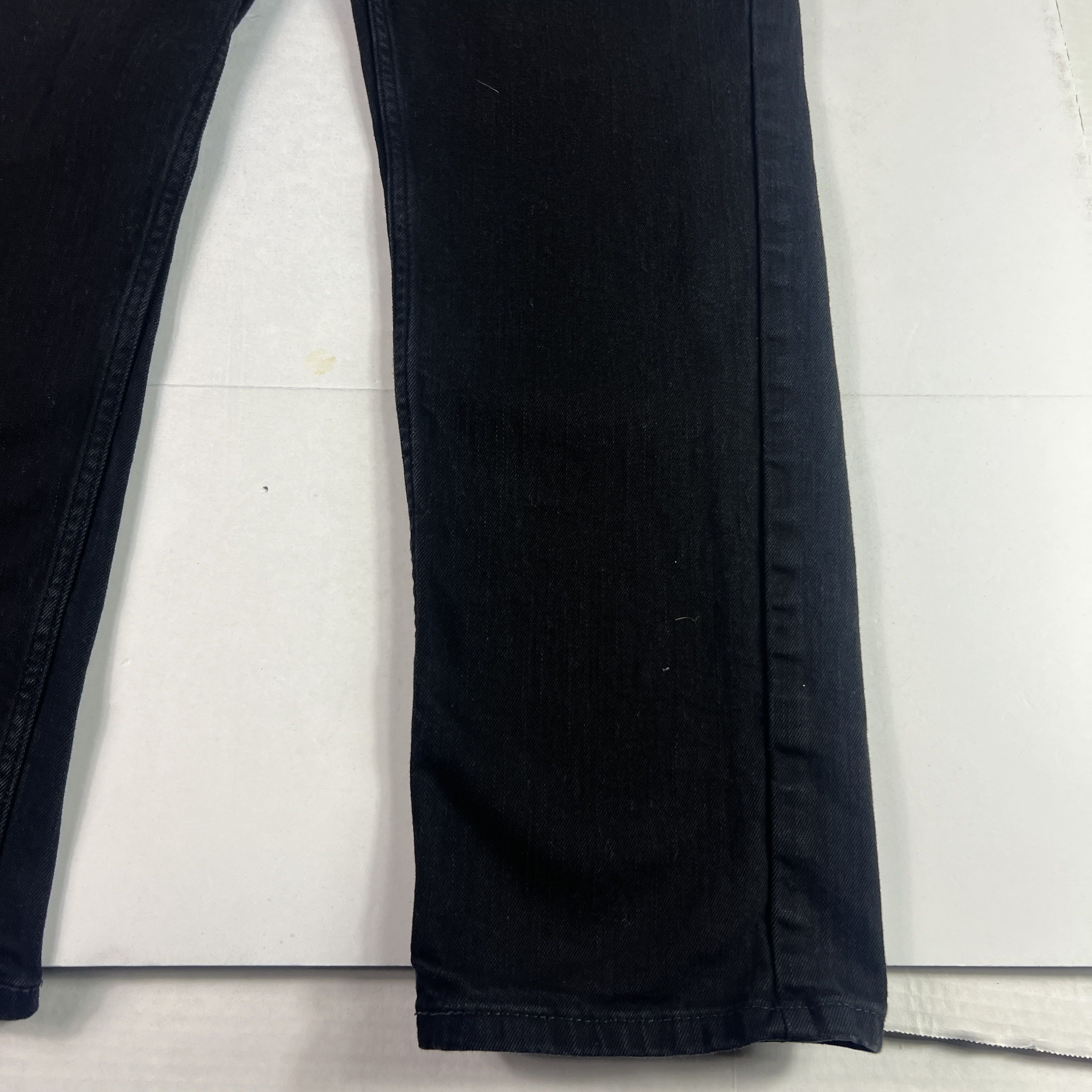 Levi's Levi's Jeans 559 Relaxed Straight Black Faded Stretch Denim Size US 33 - 5 Thumbnail