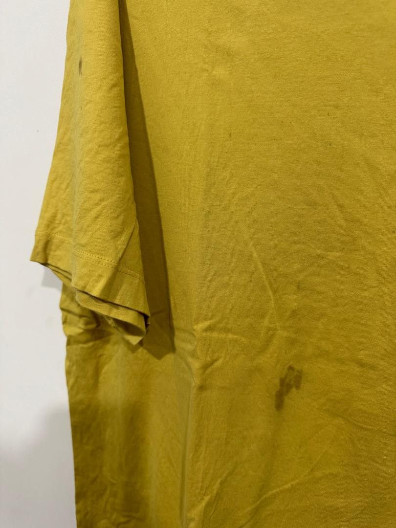 Adidas × Yohji Yamamoto Adidas Y3 Yohji Yamamoto Mustard Tee Size US L / EU 52-54 / 3 - 4 Thumbnail