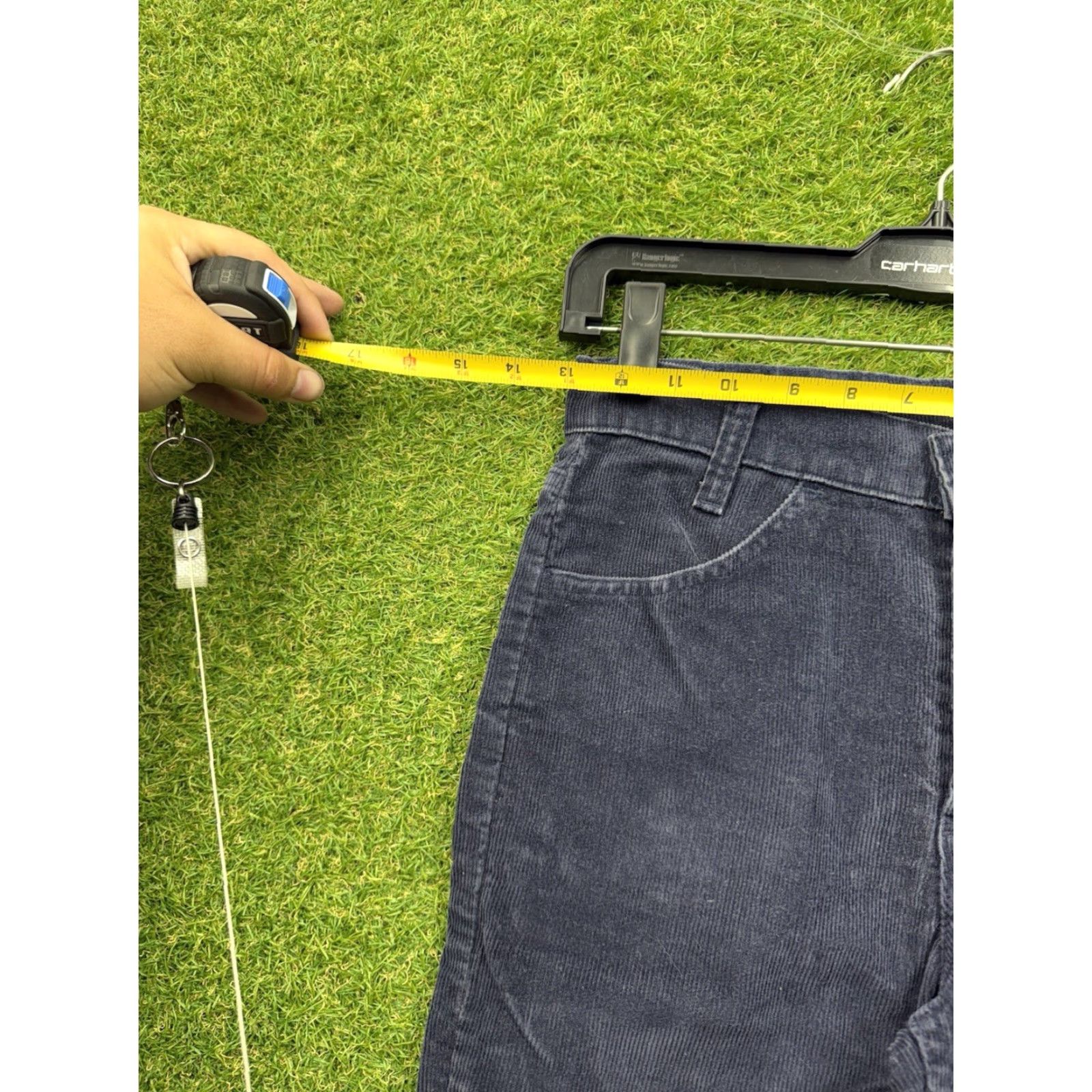 Levi's VINTAGE Levi's 519 Jeans Womens 12 Blue Slim Fit Bootcut 80s USA Size 34" / US 12 / IT 48 - 3 Thumbnail