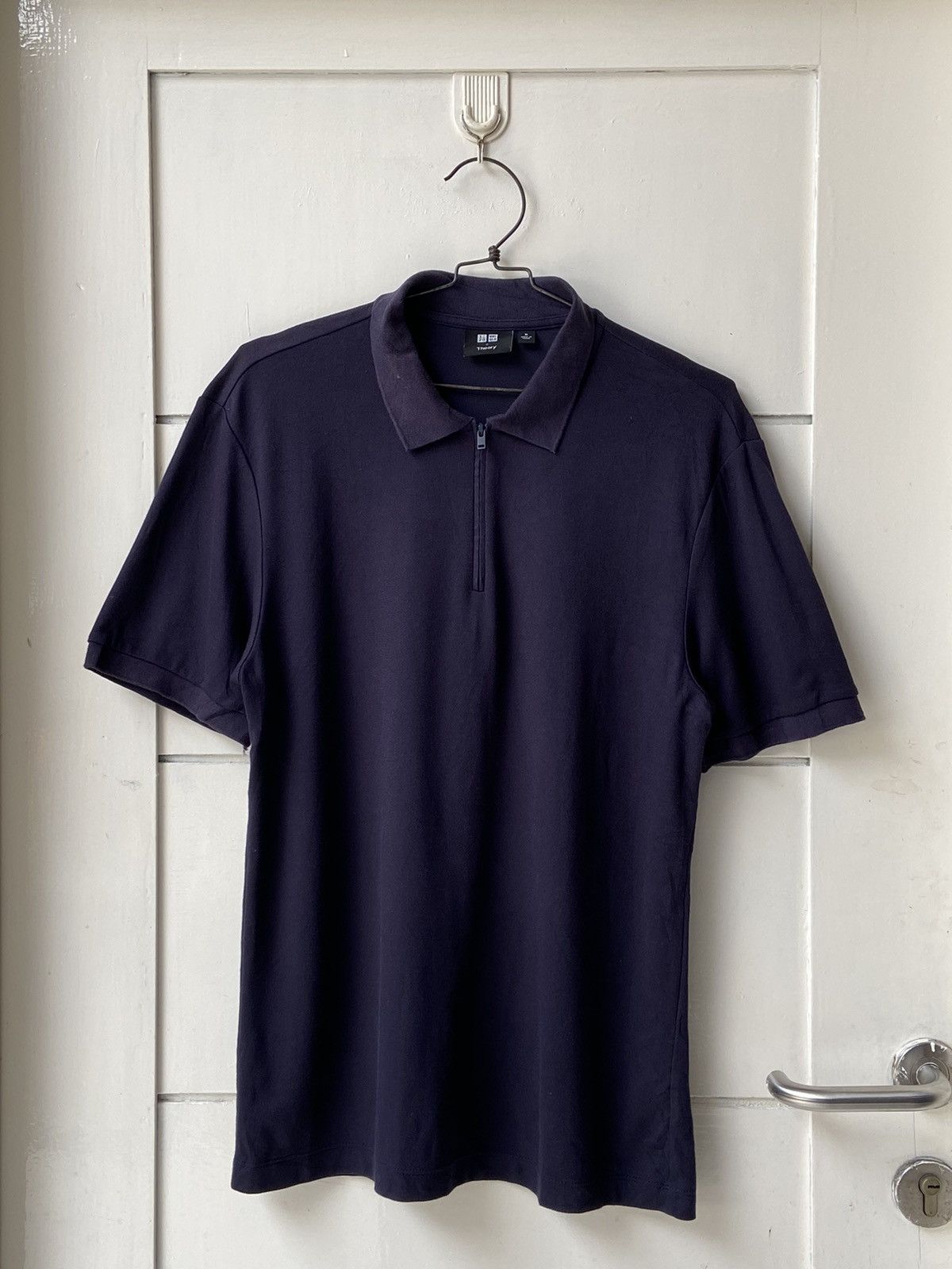Theory × Uniqlo UNIQLO x THEORY Navy T-shirt Size US S / EU 44-46 / 1 - 1 Thumbnail