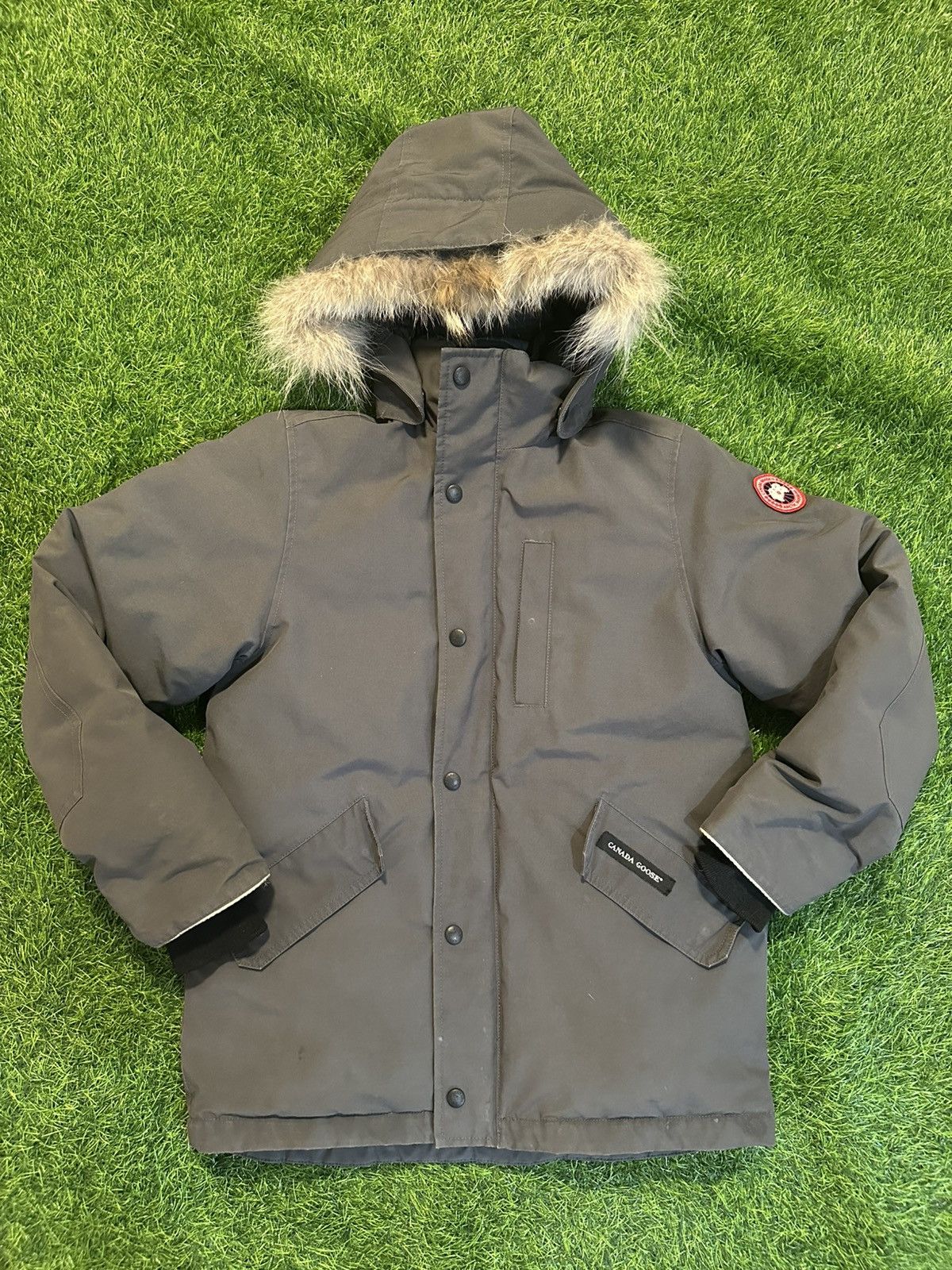 Canada Goose Canada Goose Heritage With Fur Jacket Size Youth Lrg 14-16Y Size US XXS / EU 40 - 1 Thumbnail