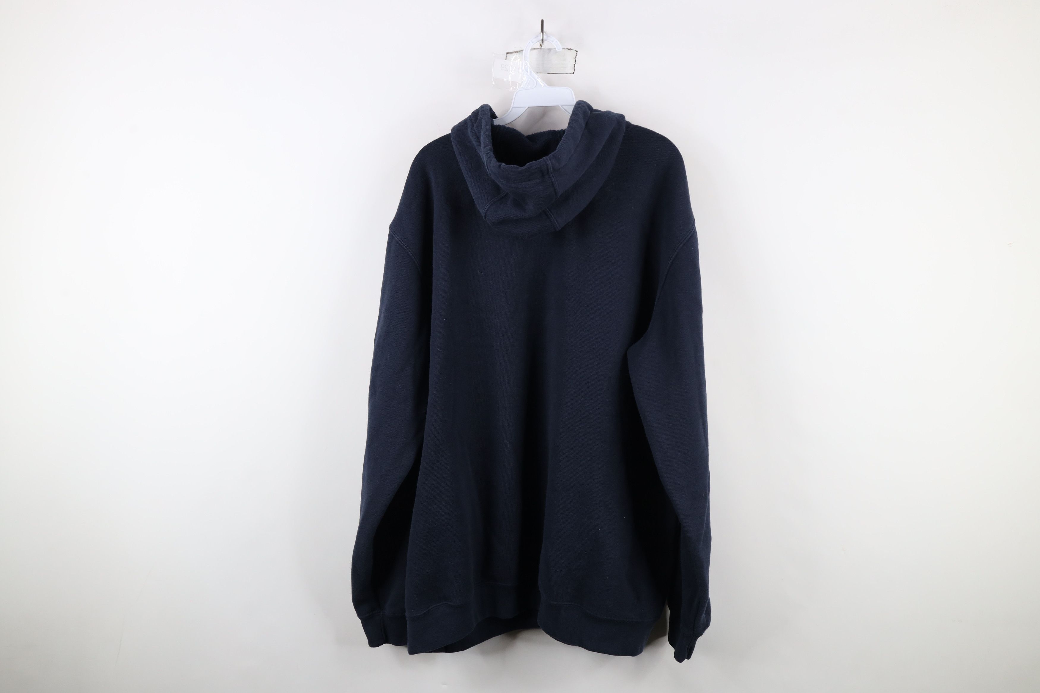 Carhartt × Vintage Vintage Carhartt Spell Heavyweight Hoodie Sweatshirt Blue Size US XL / EU 56 / 4 - 12 Thumbnail