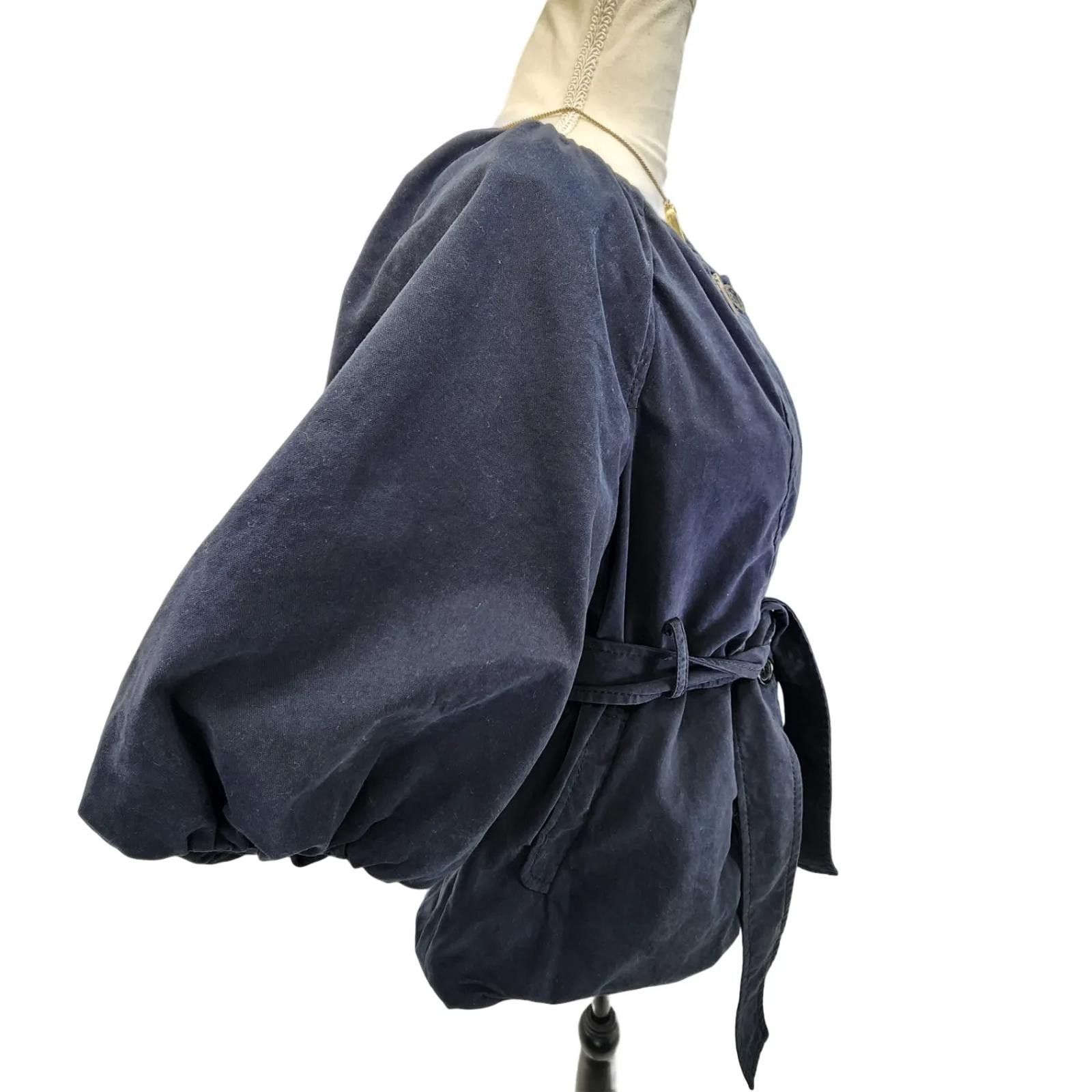 Bcbgmaxazria BCBGMaxazria. Navy Blue Y2K Blazer/Jacket. M Size M / US 6-8 / IT 42-44 - 2 Thumbnail