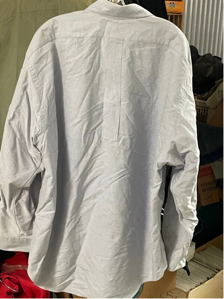 Polo Ralph Lauren × Ralph Lauren Men's Ralph Lauren XL LT Blue Casual Button Down Big Shirt Size US XL / EU 56 / 4 - 6 Thumbnail