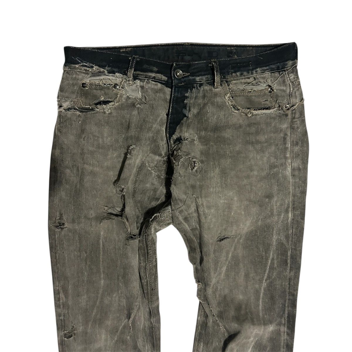 Rick Owens rick owens destroyed hogwash Size US 31 - 2 Thumbnail