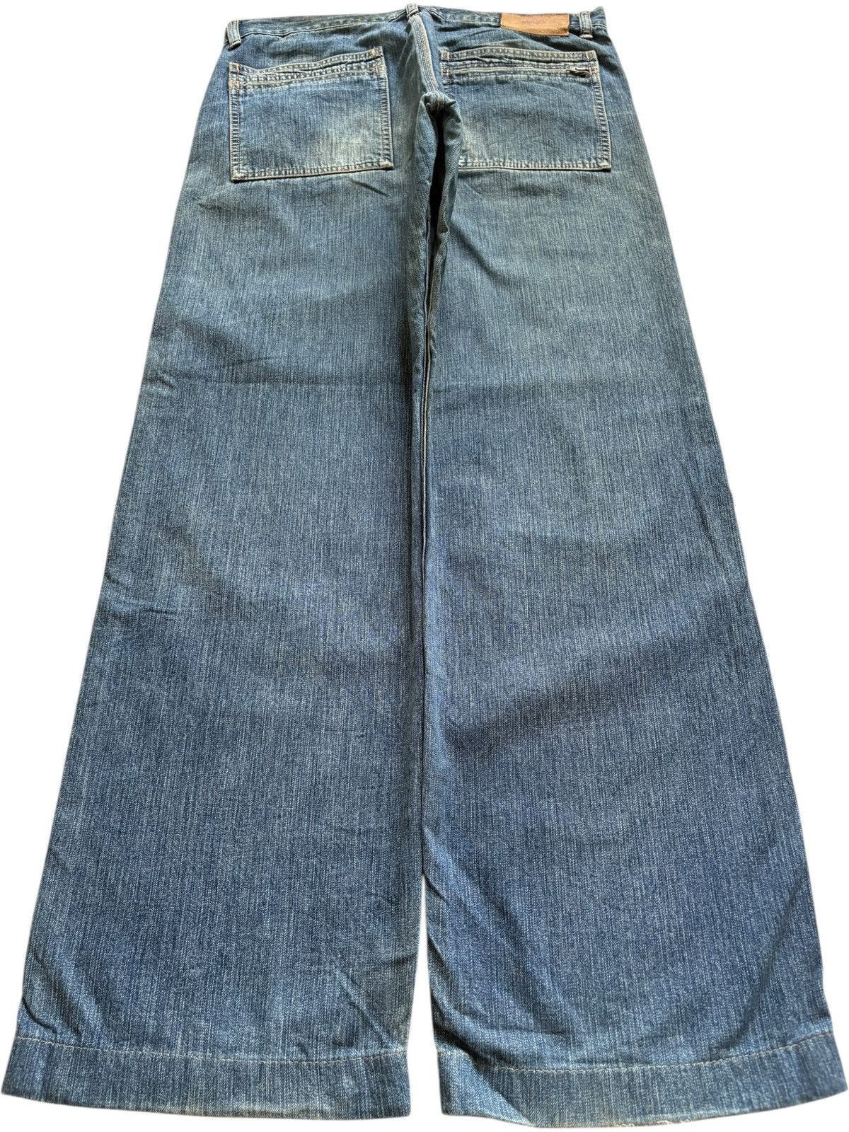 Paul Smith Red Ear Vintage Paul Smith Red Ear Distressed Loose Baggy Jeans Size US 32 / EU 48 - 2 Thumbnail