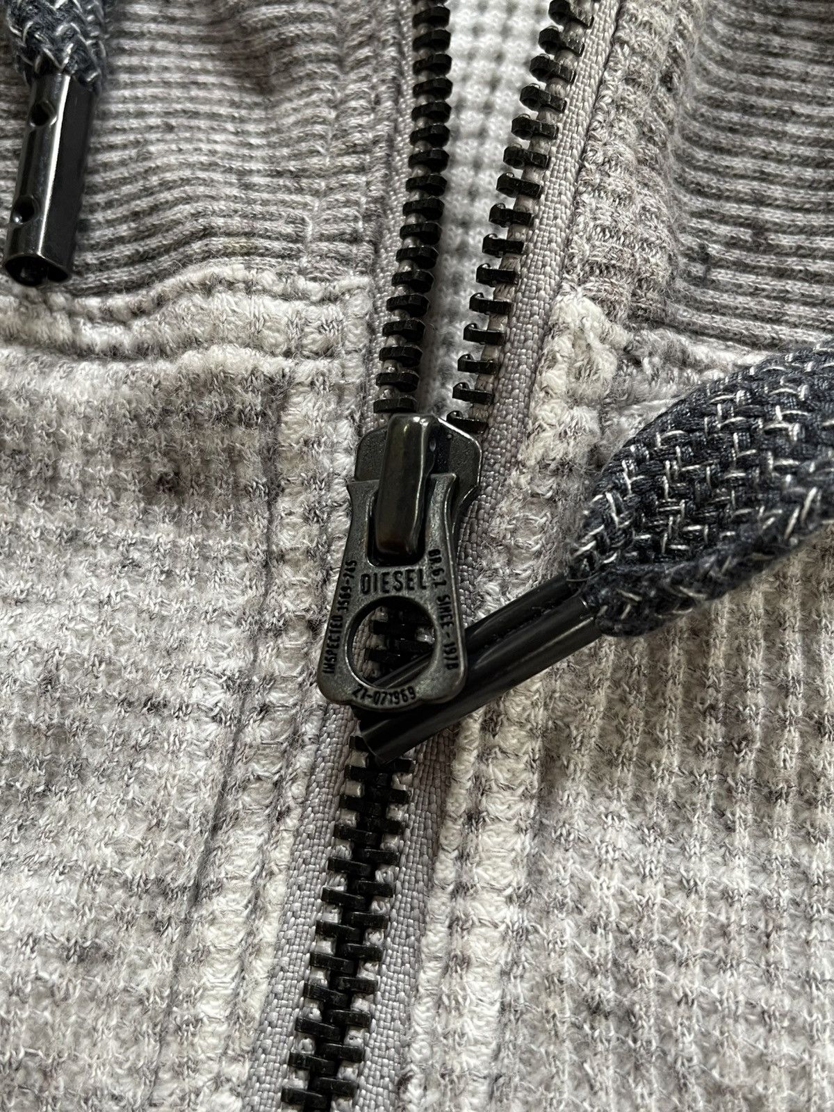 Diesel Rare Y2k Diesel Anorak Thermal Hoodie Small Patch Icon Size US L / EU 52-54 / 3 - 8 Thumbnail