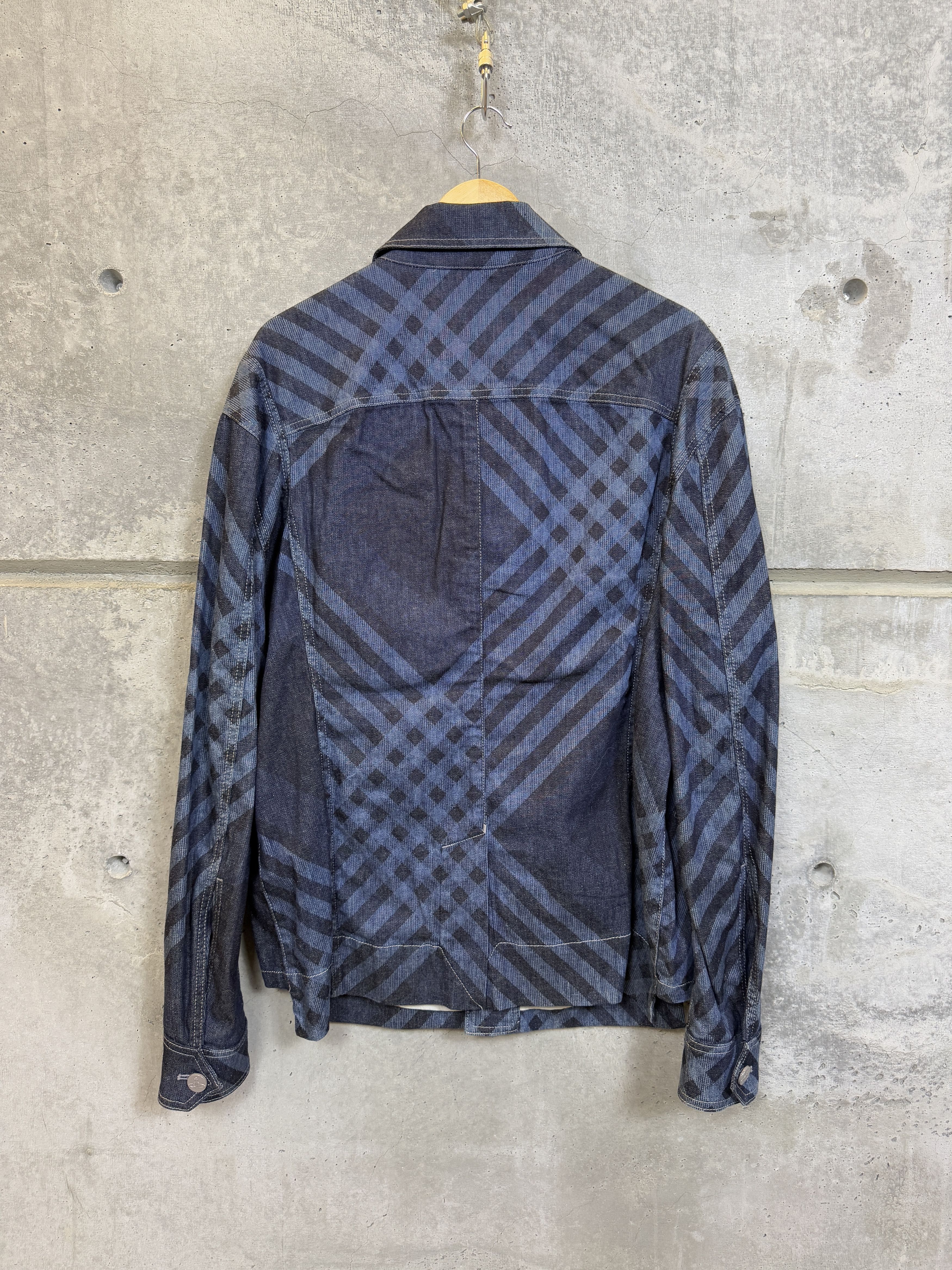 Vivienne Westwood $875 NWT Vivienne Westwood Collared Striped Denim Jacket Size US XL / EU 56 / 4 - 7 Thumbnail