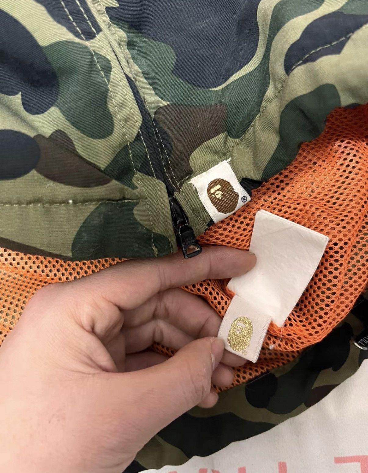 Bape BAPE OG Nigo era green camo coach stand collar jacket Size US XL / EU 56 / 4 - 6 Thumbnail